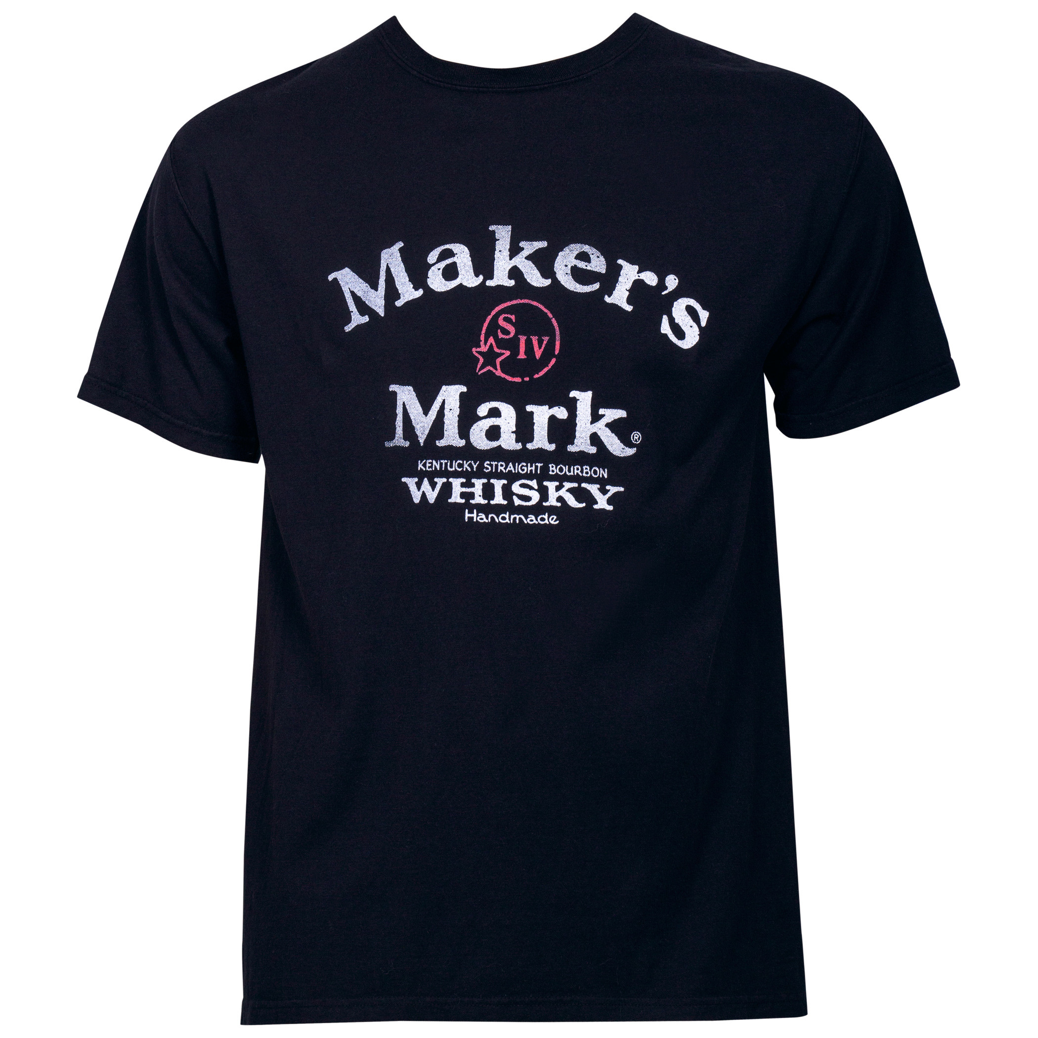 Maker's Mark Arch Logo Distressed T-Shirt
