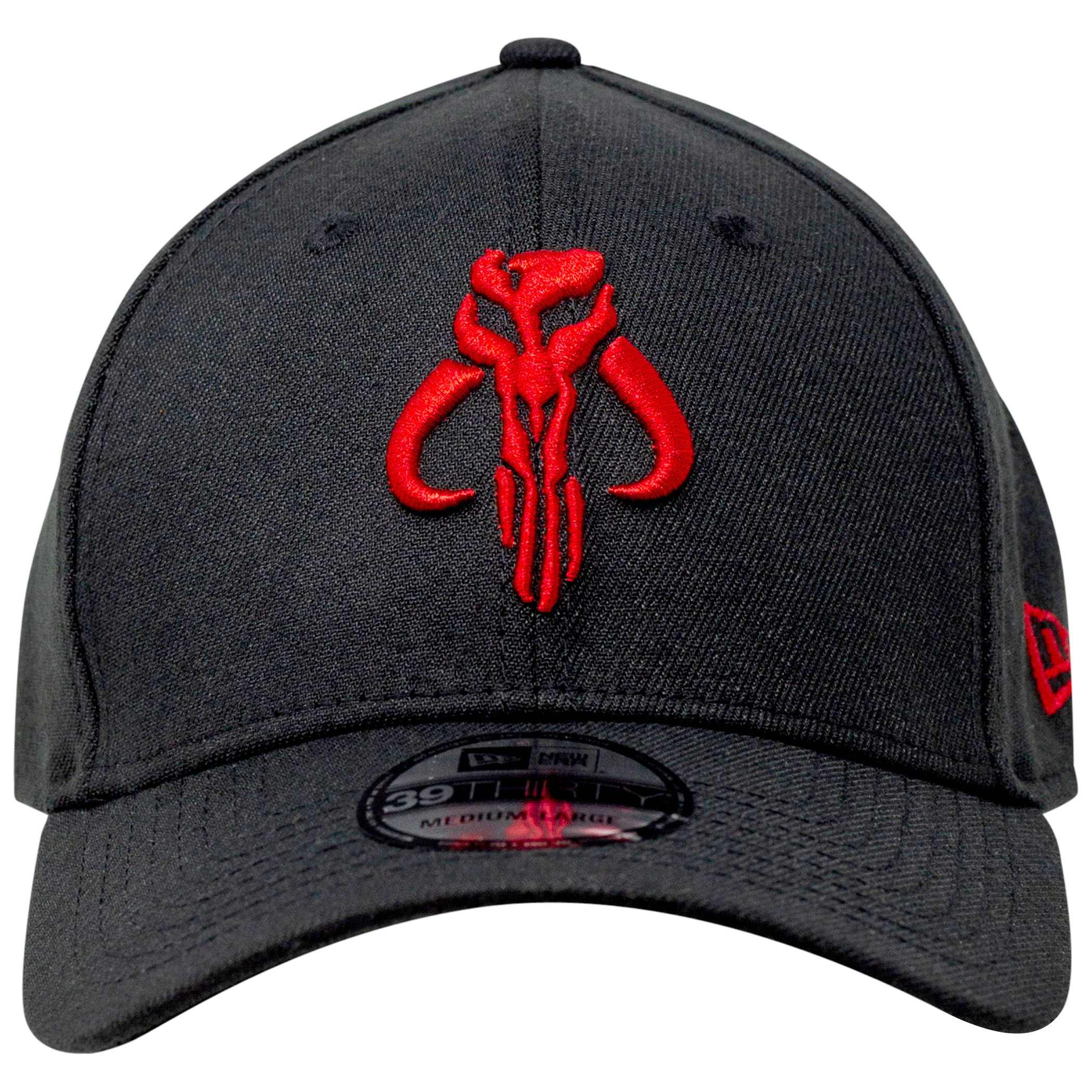 Star Wars The Mandalorian Red Mythosaur New Era 39Thirty Fitted Hat