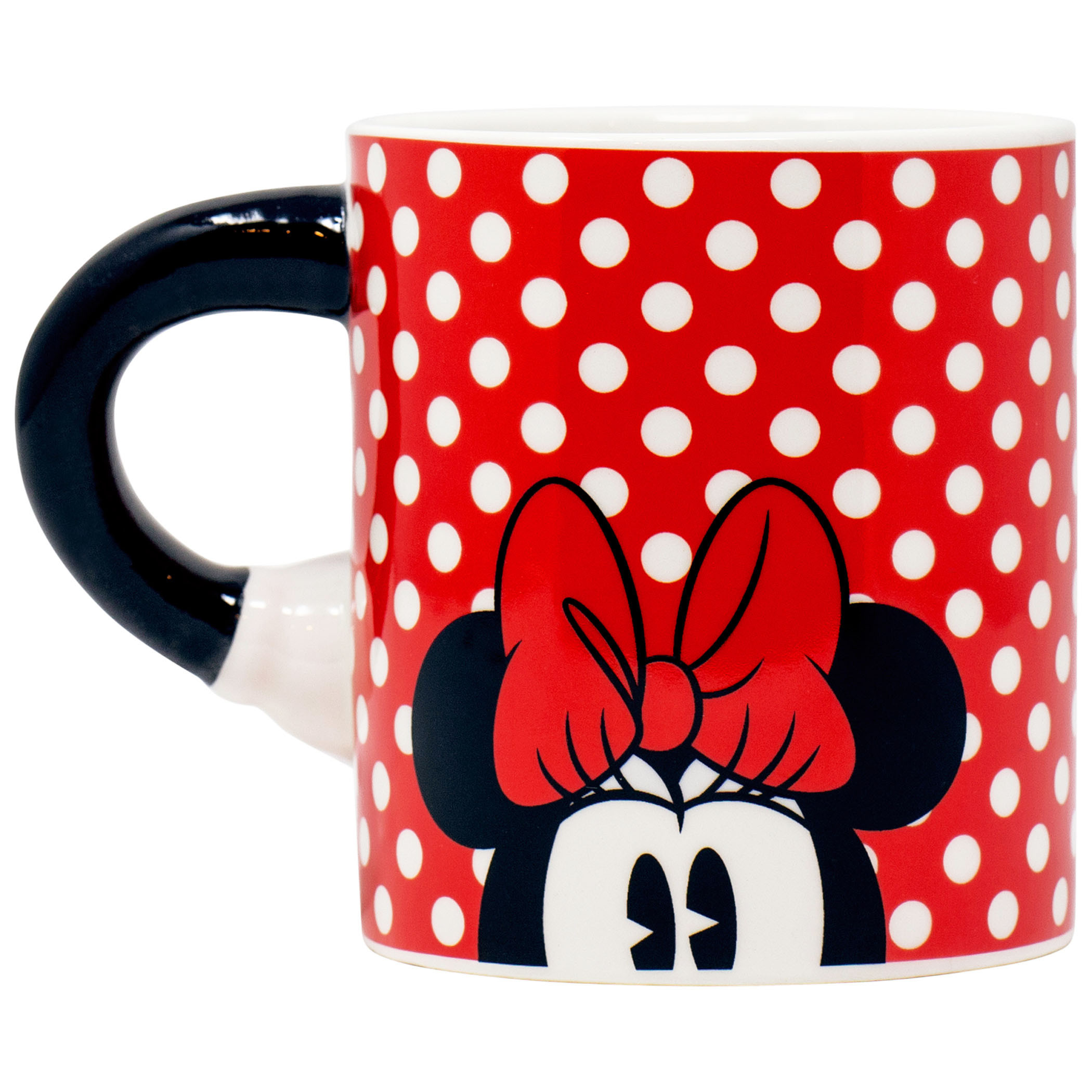 Disney Mickey Mouse Sculpted Handle Ceramic Mug | Holds 20 Ounces