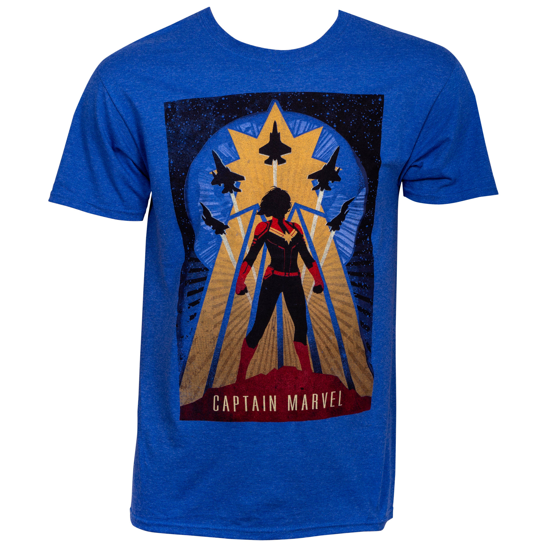 Captain marvel sale t shirt mens