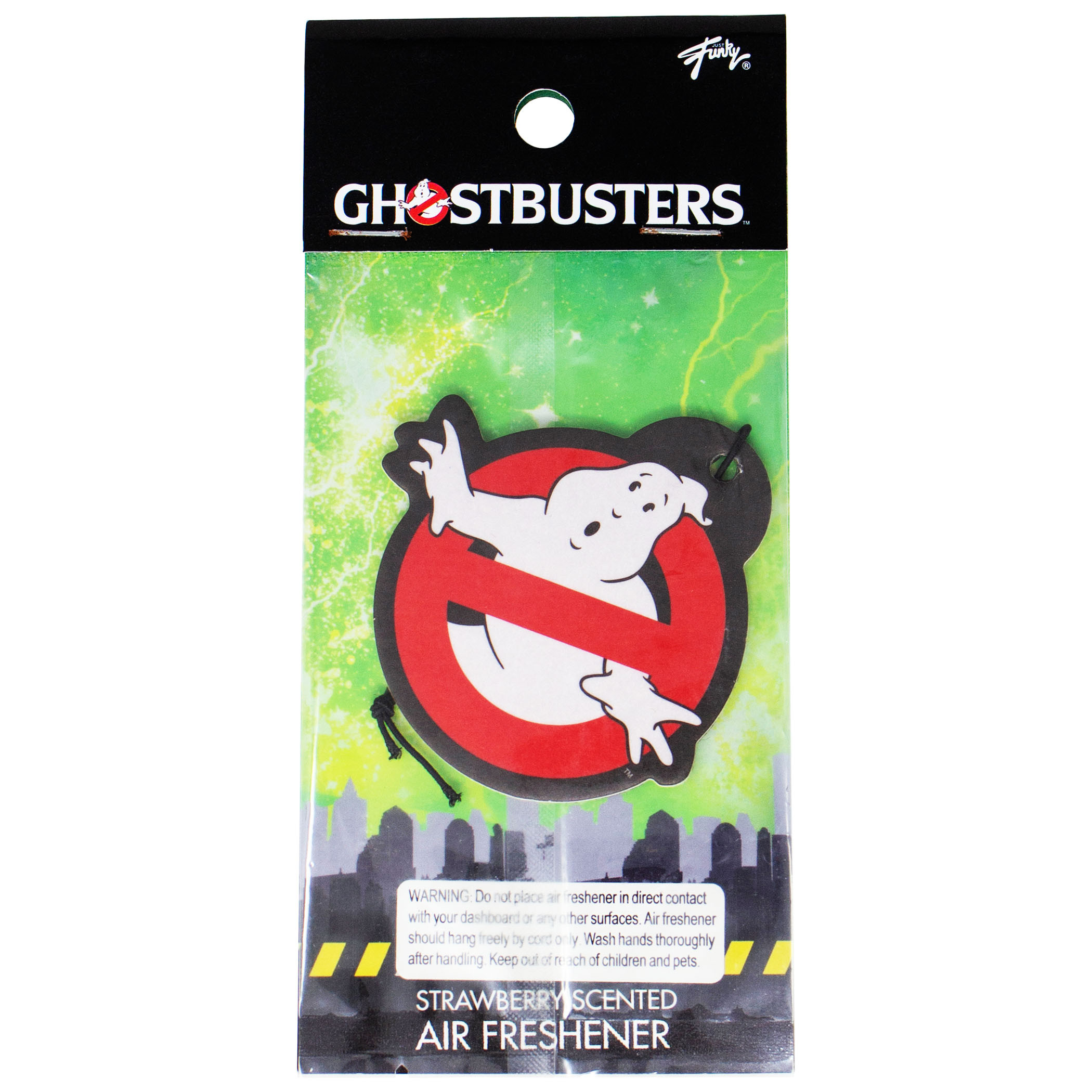 Ghostbusters Logo Strawberry Air Freshener