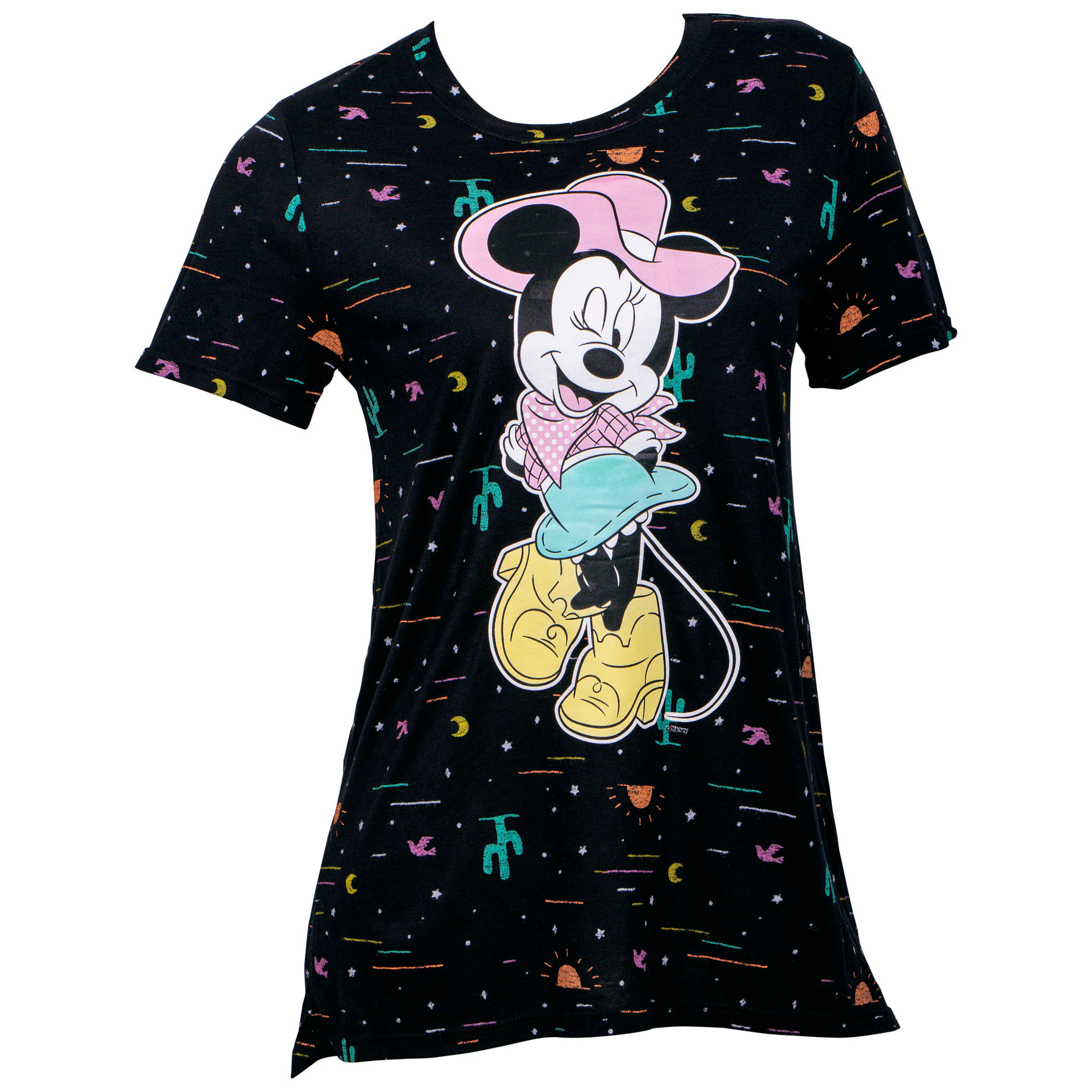 Disney Minnie Mouse Cowgirl Women's T-Shirt