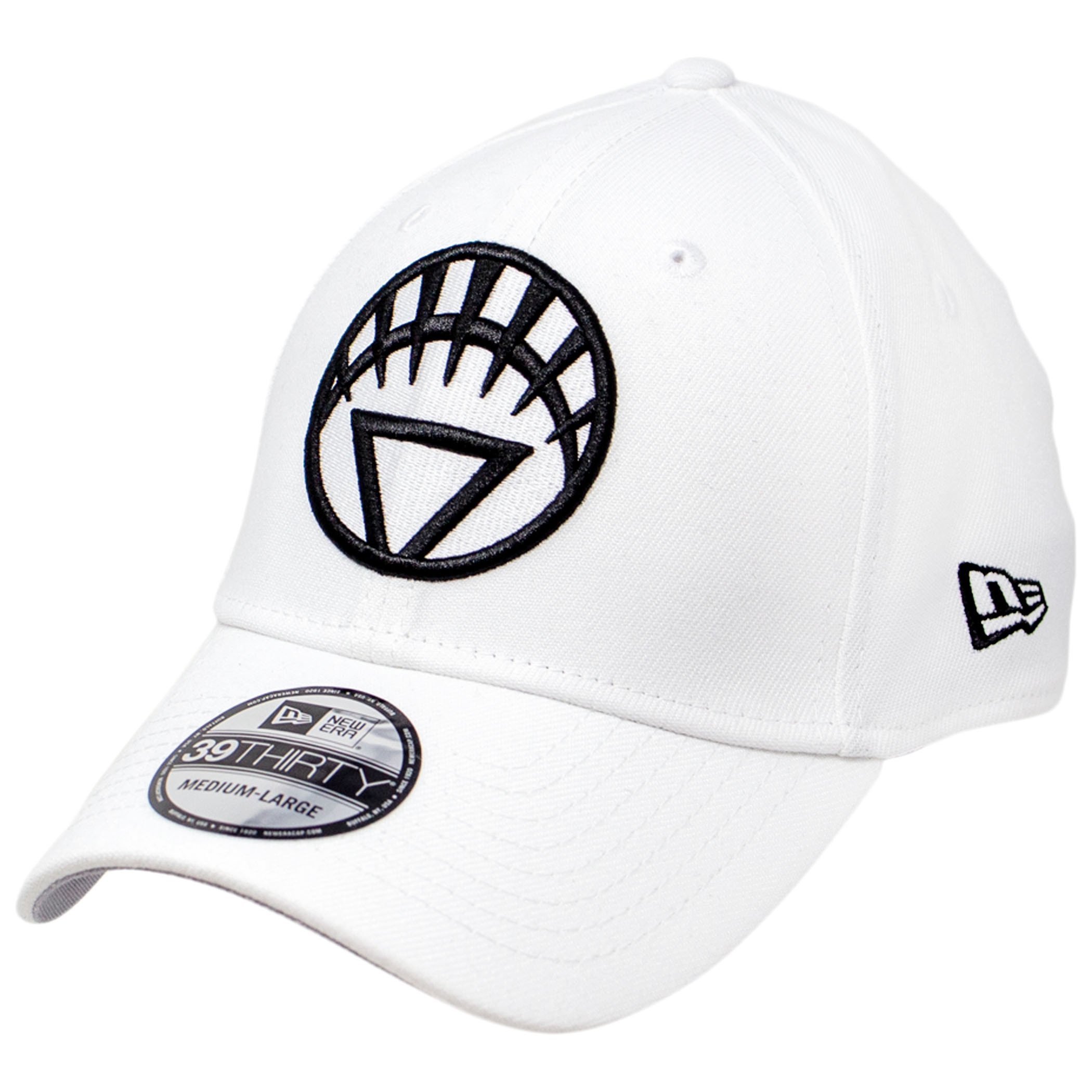 White Lantern Color Block New Era 39Thirty Fitted Hat