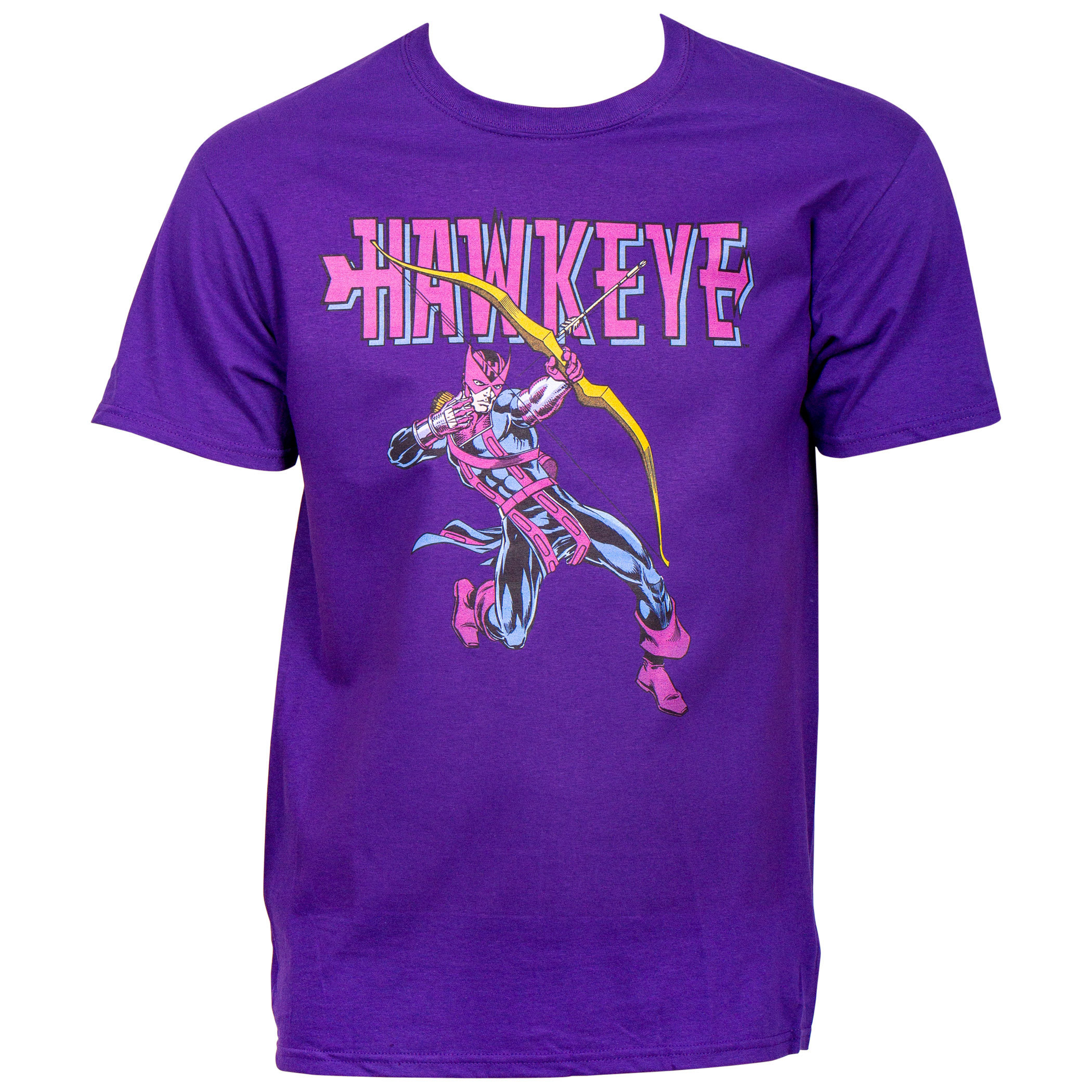 Hawkeye Retro Archer Purple T-Shirt