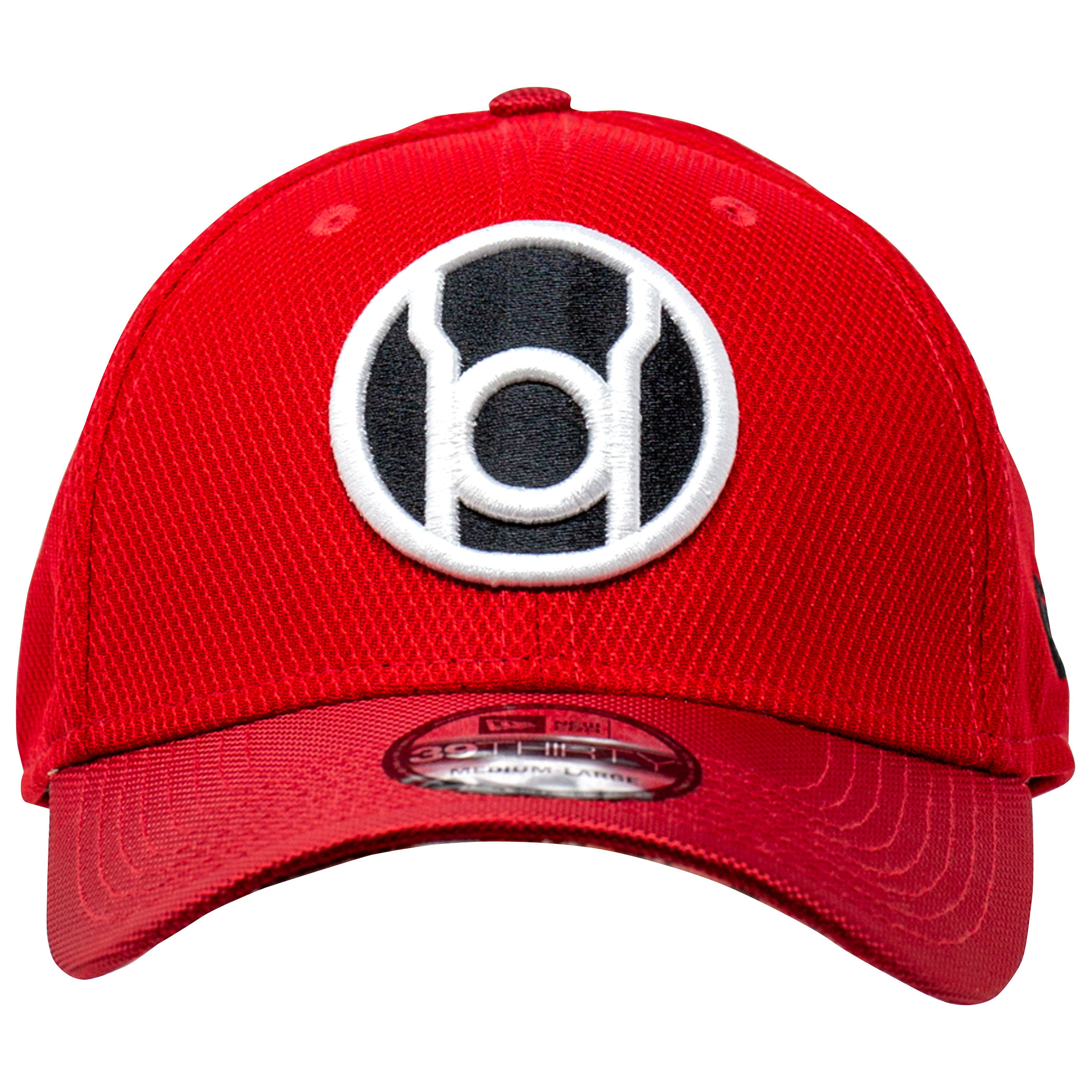 Red Lantern Symbol Armor New Era 39Thirty Fitted Hat