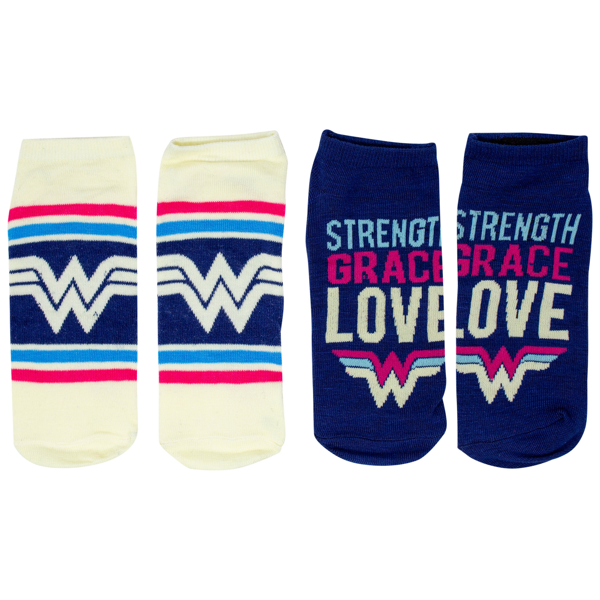 Wonder Woman Sock of the Week Assorted Women's Shorties Socks 7-Pair Box
