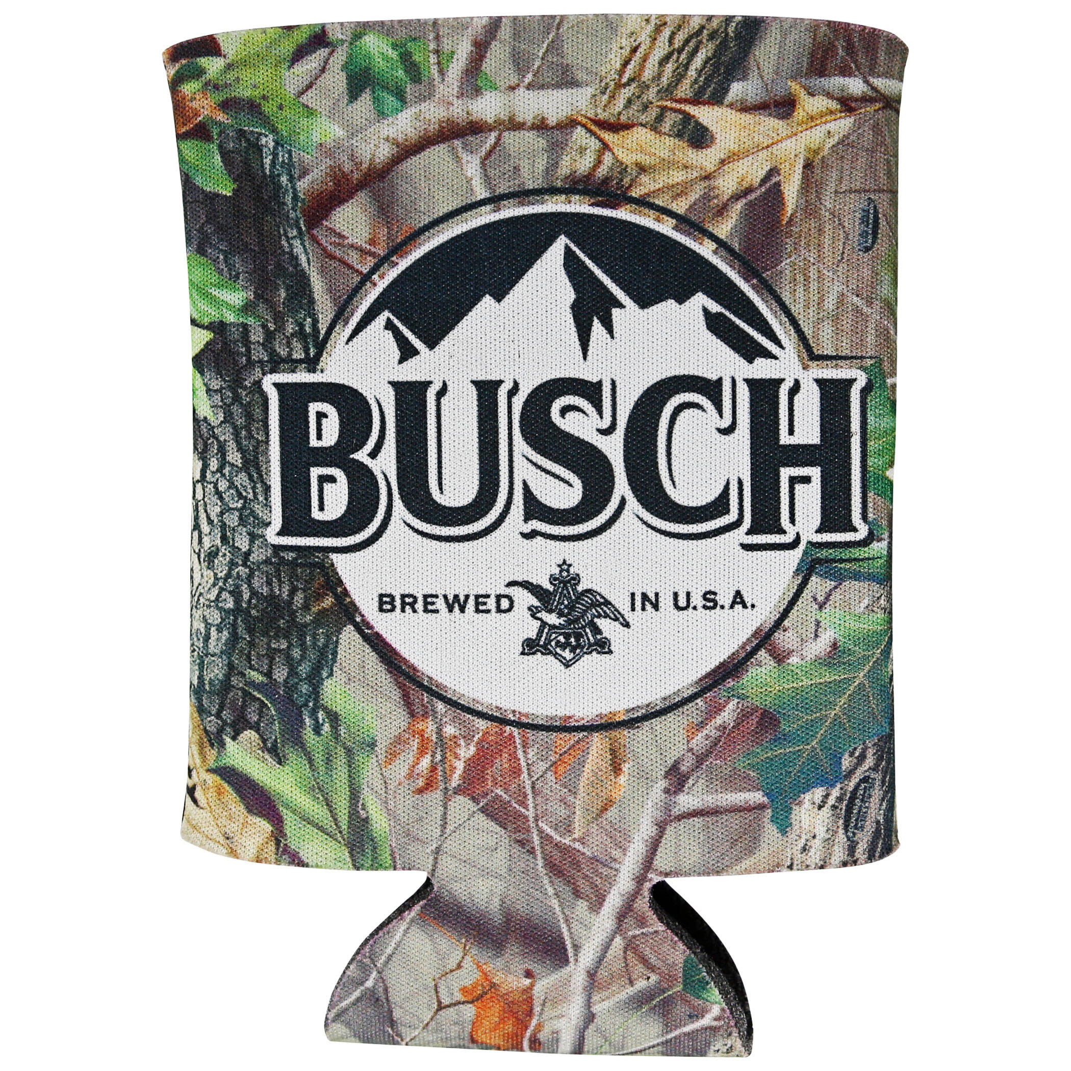 Busch Logo Camo Can Cooler
