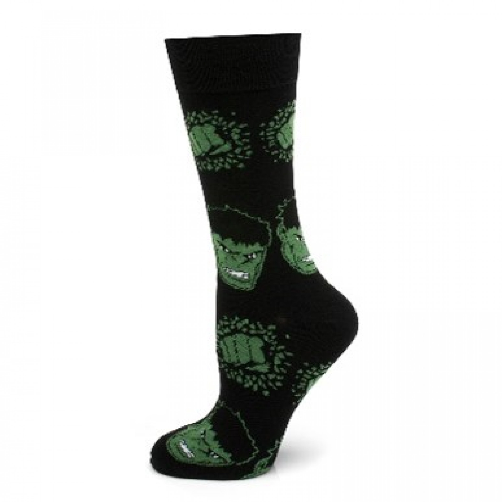 The Incredible Hulk Punch Through Dress Socks