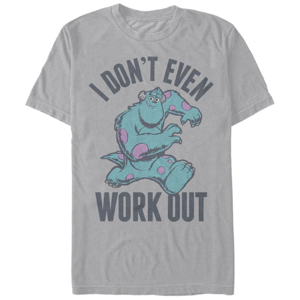 Disney Pixar Monsters Inc University Even Workout Gray T-Shirt
