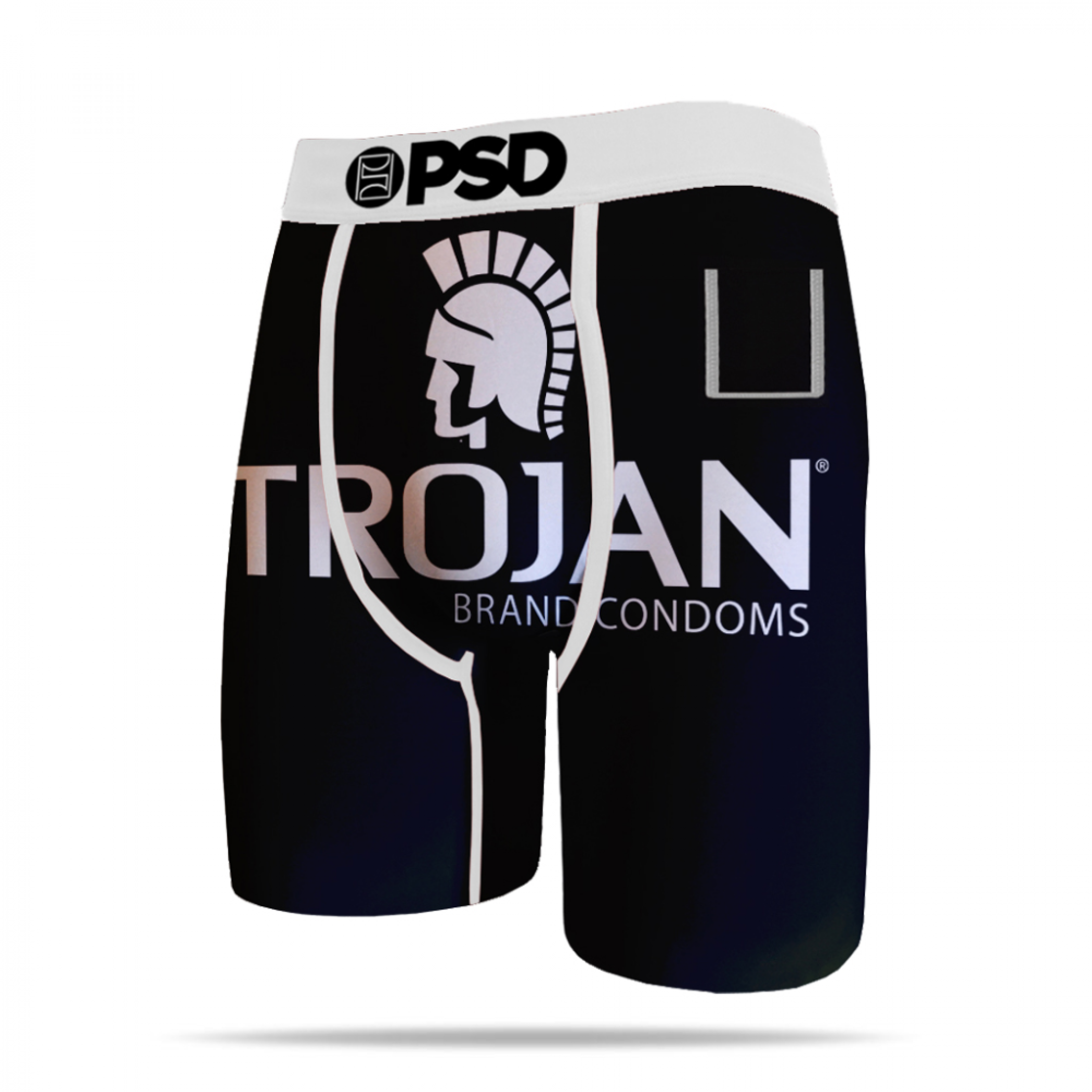 Trojan Condoms Logo Men's Boxer Briefs