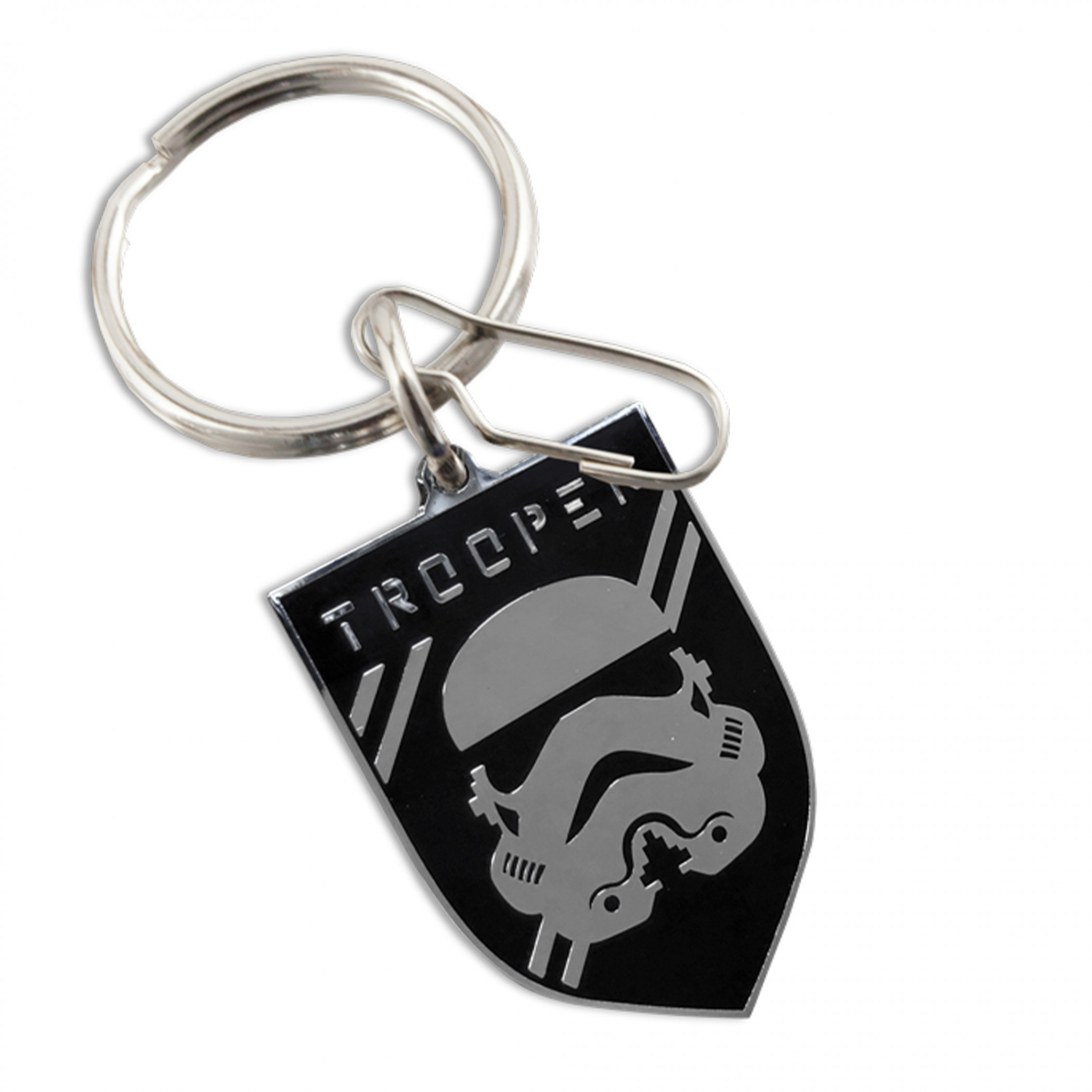 Star Wars Stormtrooper Badge Metallic Keychain