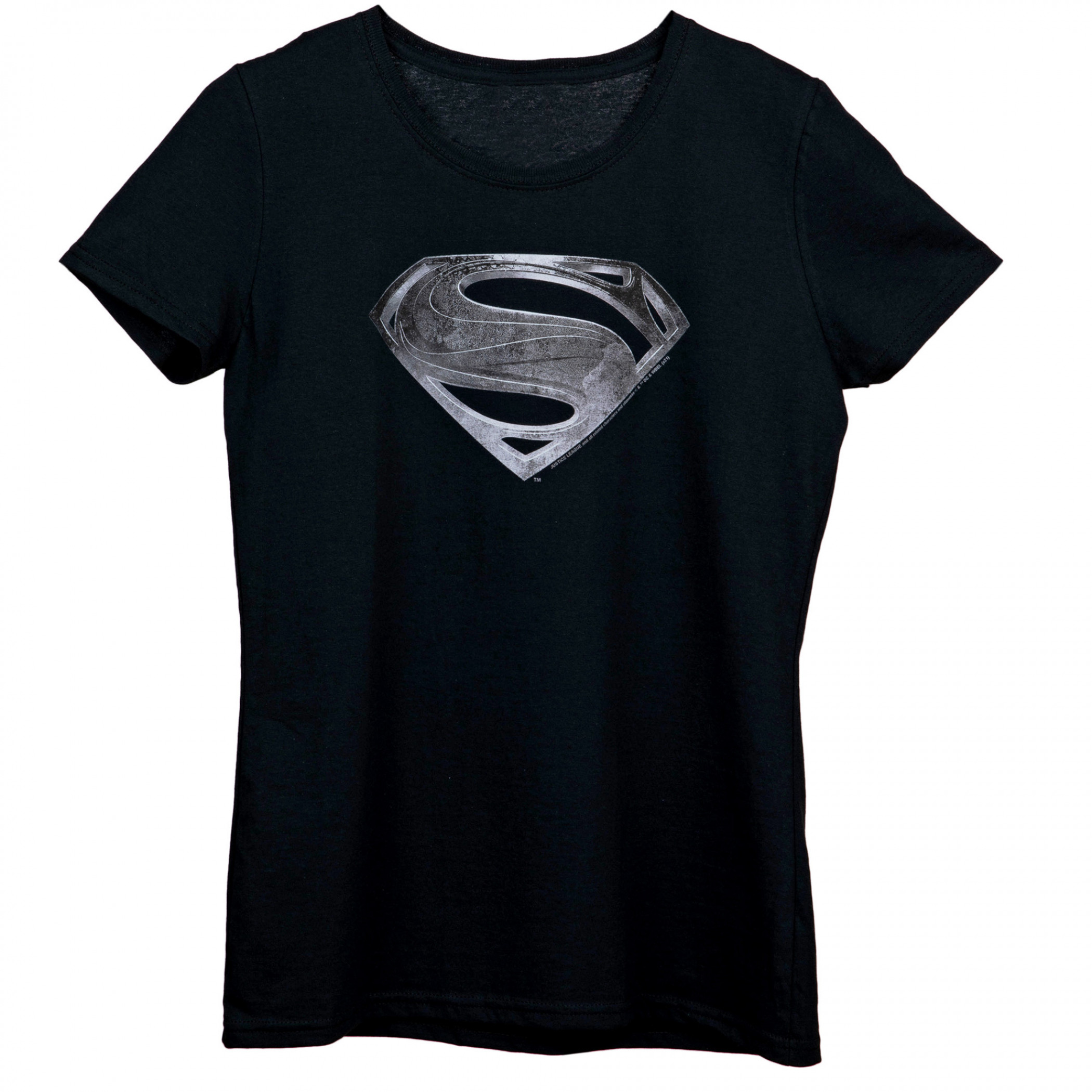 Superman Justice League Style Logo Women's T-Shirt