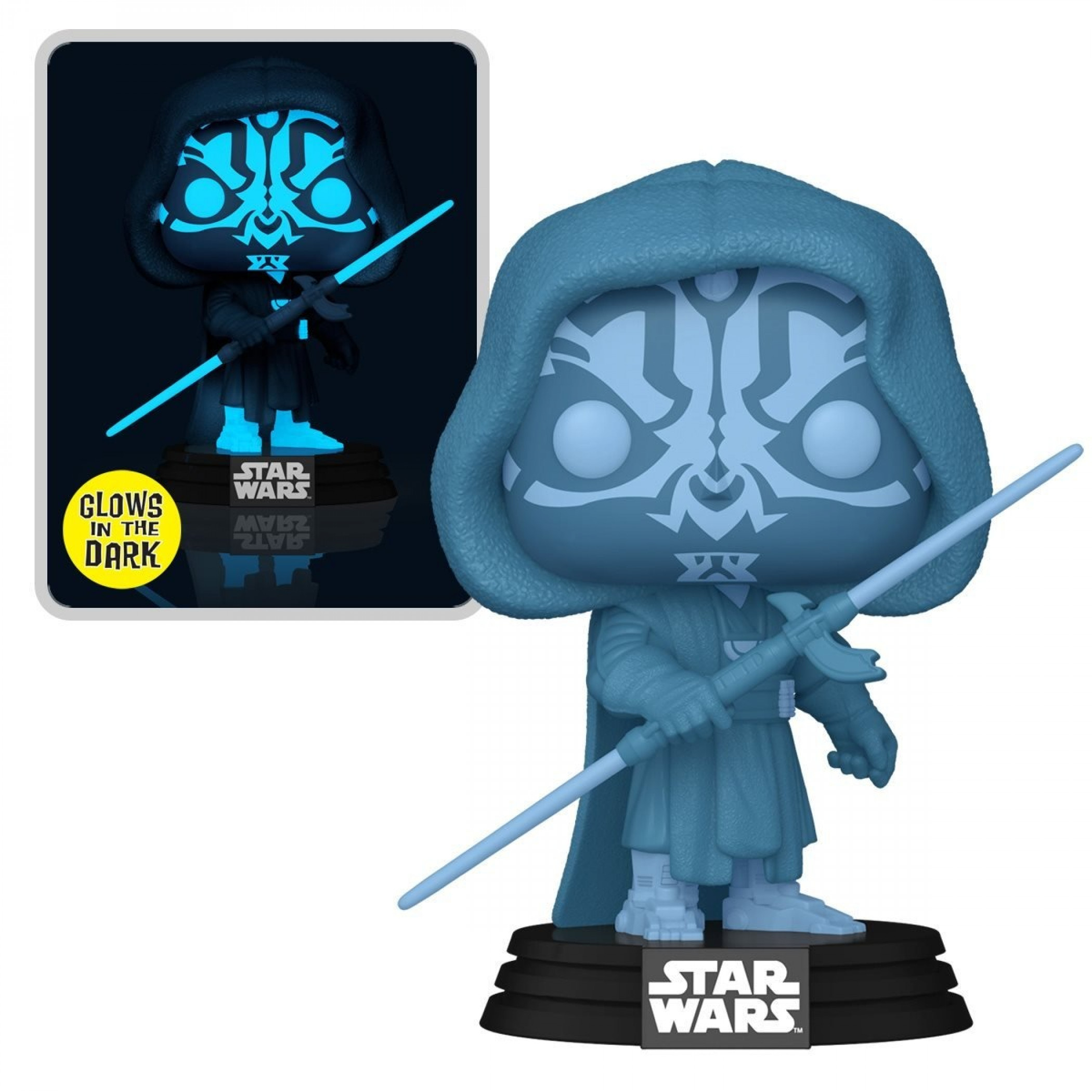 Star Wars Hologram Darth Maul Glow-in-the-Dark Funko Pop! Vinyl Figure