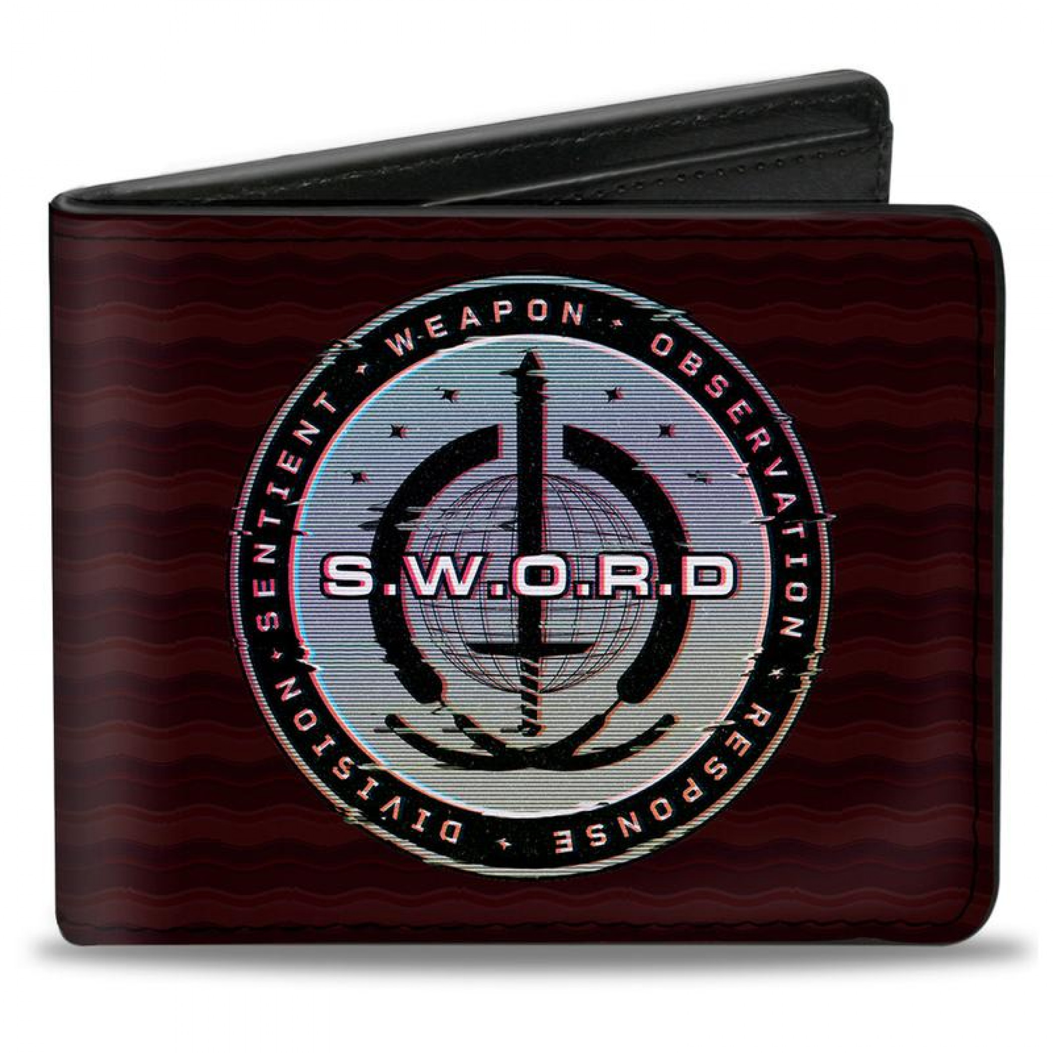 Marvel Studios WandaVision Series S.W.O.R.D. Logo Bi-Fold Wallet