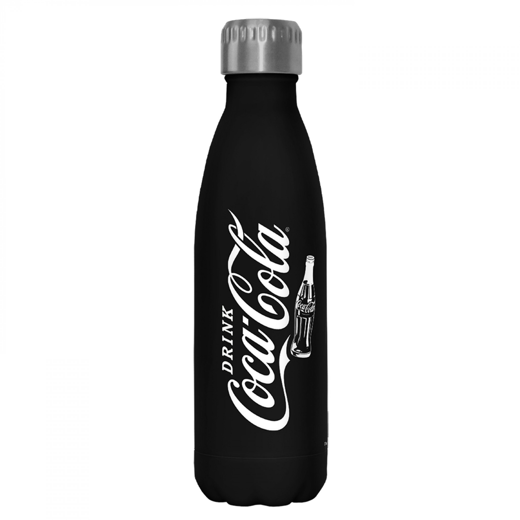 Coca-Cola Black Colorway 17oz Steel Water Bottle