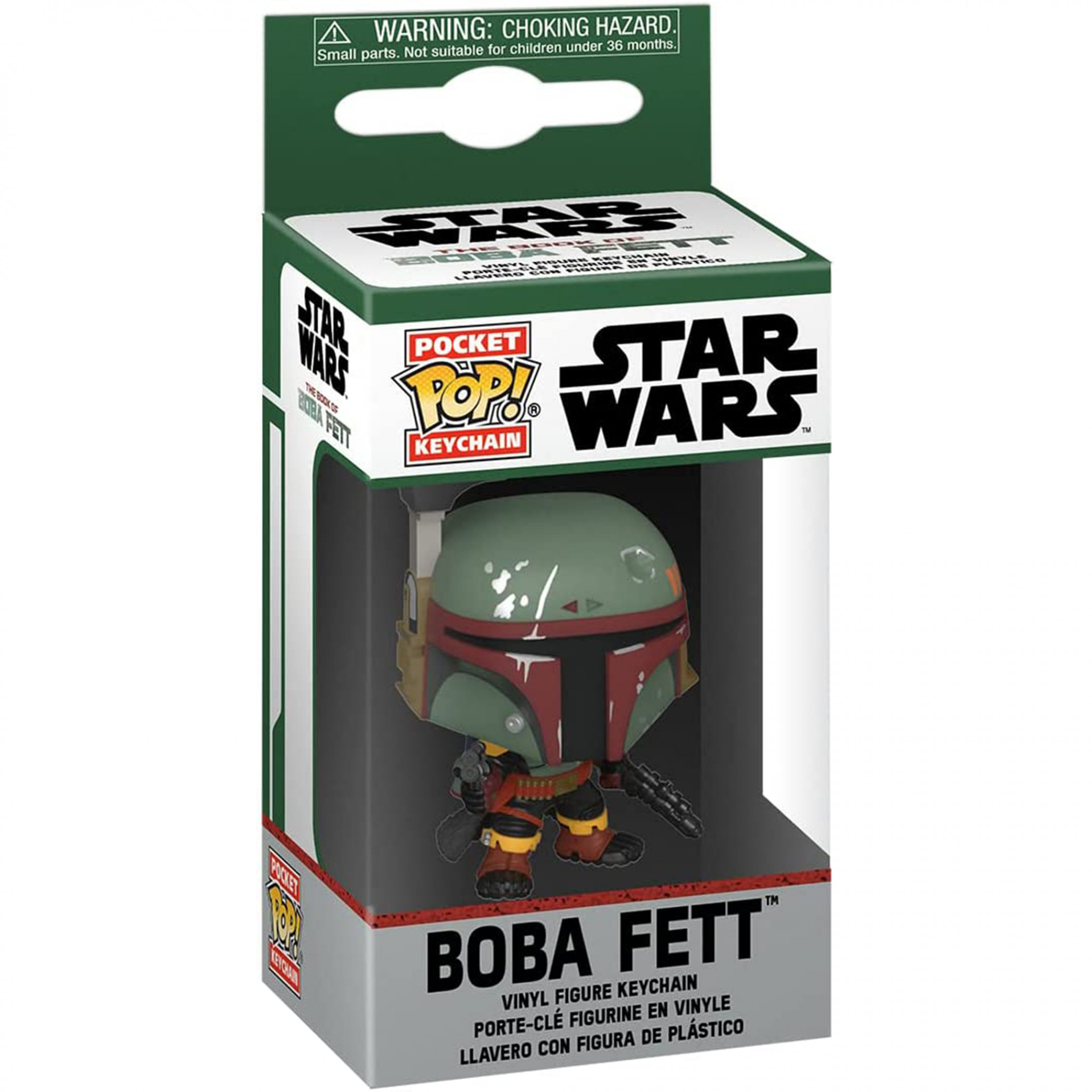 Star Wars Book of Boba Fett Series Boba Fett Funko Pop! Vinyl Keychain