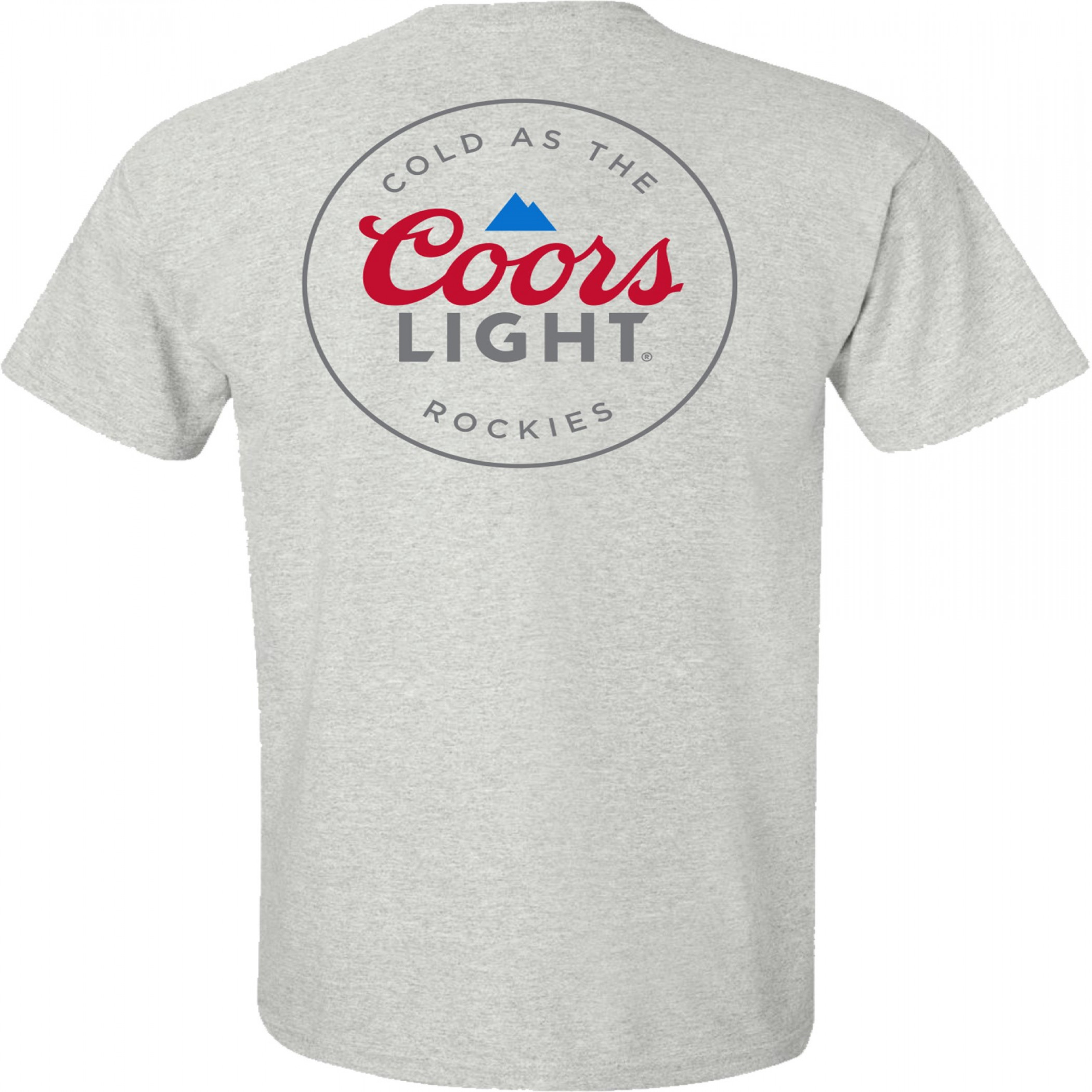 Women Coors-Light-Logo Loose Short Sleeves Vintage T Shirts