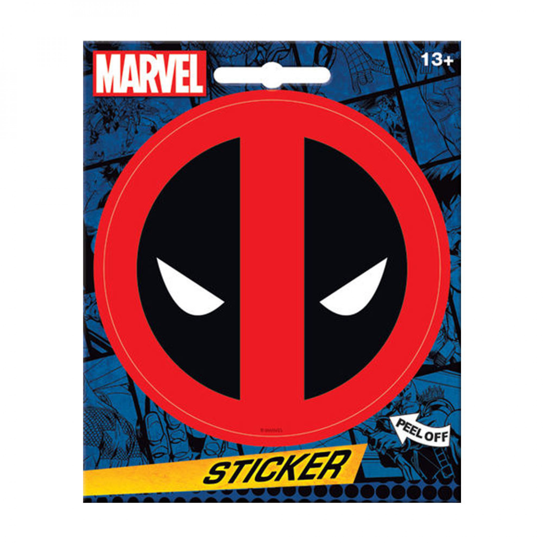 Deadpool Mask Logo Sticker