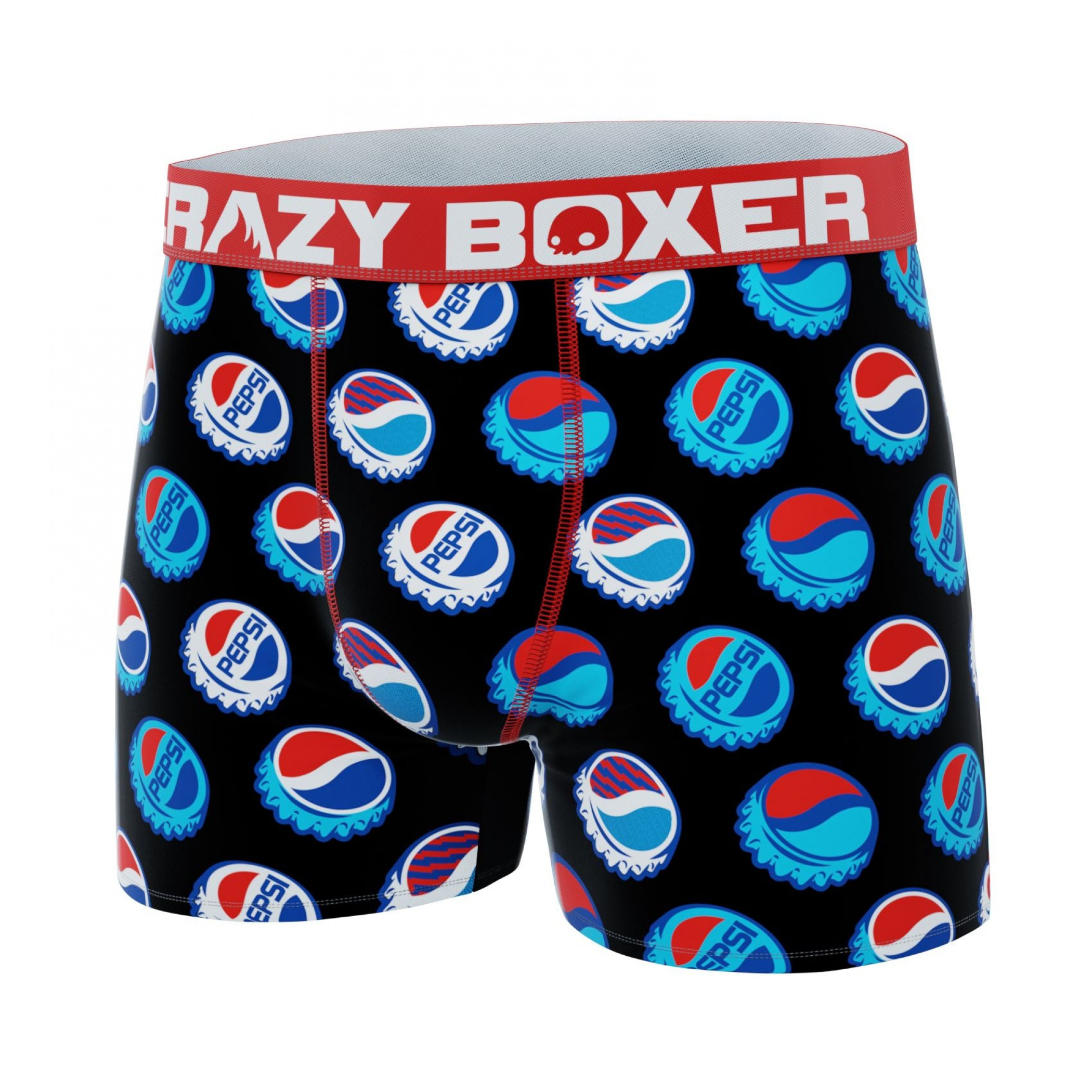 Crazy Boxer Pepsi Cola Logo Bottle Caps All Over Print Men's Boxer Briefs