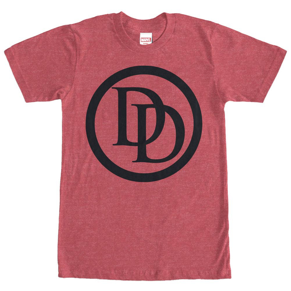 Daredevil Logo Red Mens T-Shirt