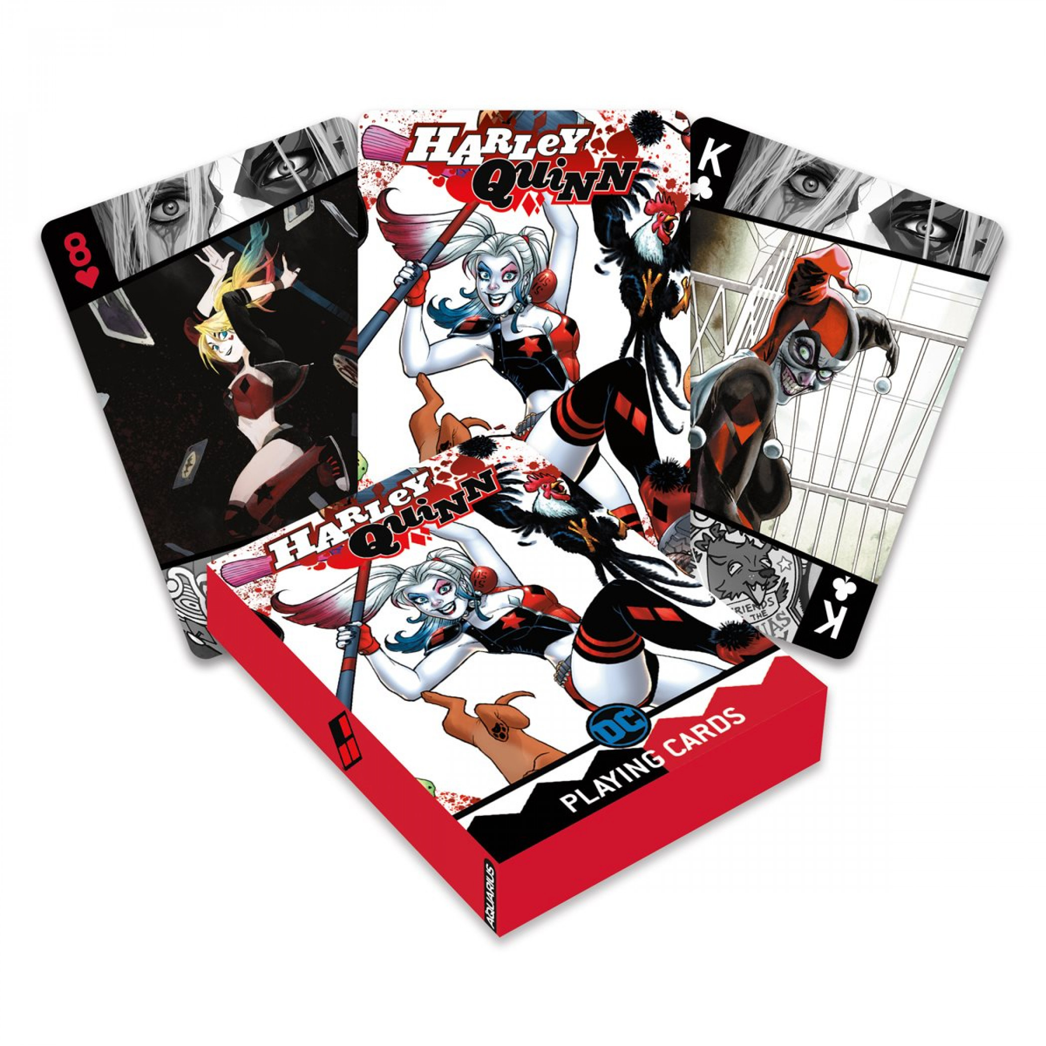 DC Comics Harley Quinn Panels Deck of Playing Cards