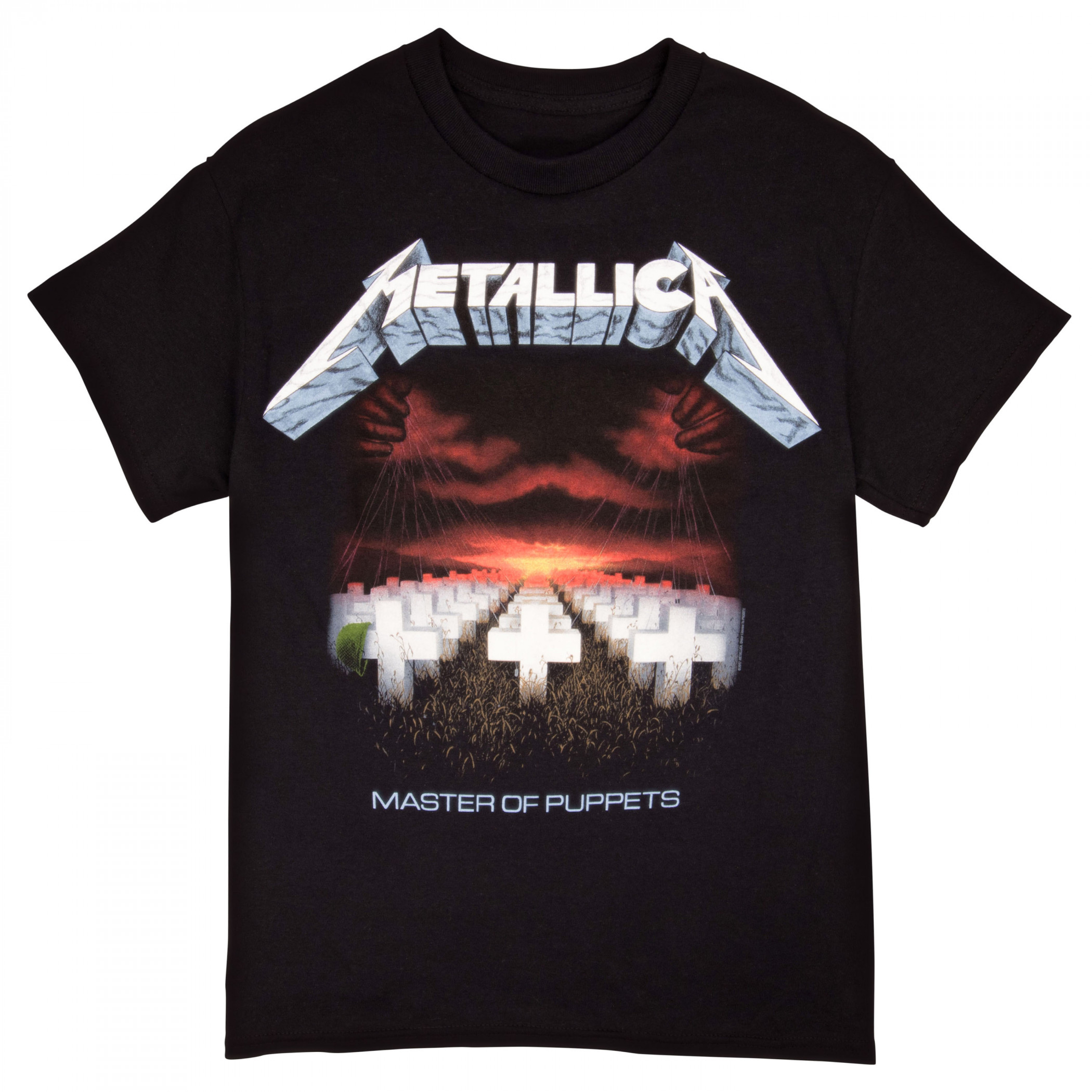 Metallica Master of Puppets Track Listing T-Shirt