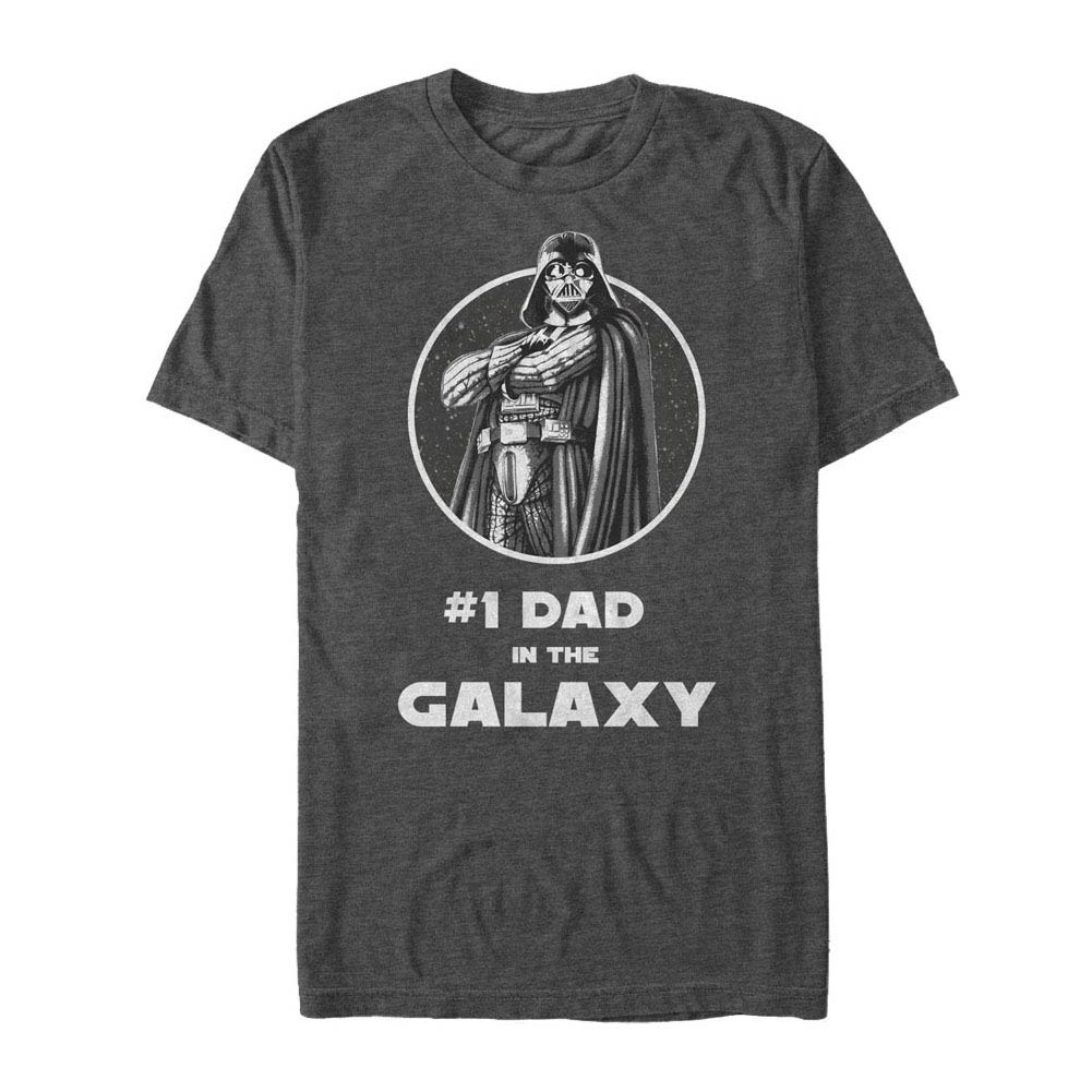 Star Wars Number One Dad Gray T-Shirt