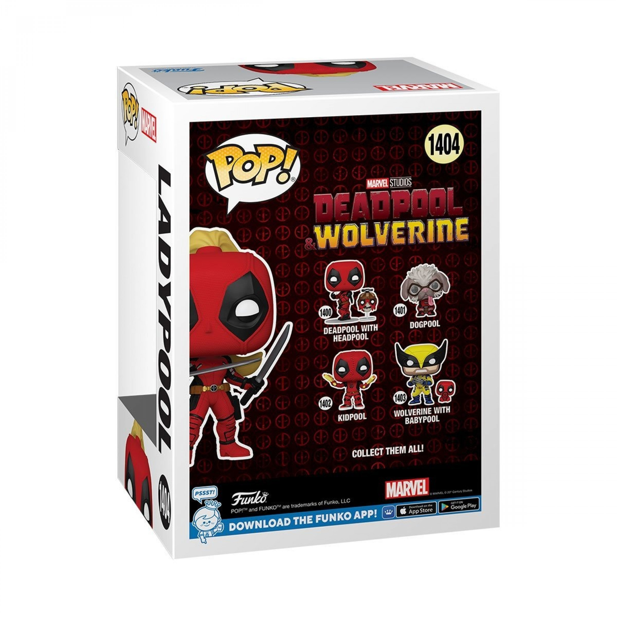 Deadpool & Wolverine Ladypool with Swords Funko Pop! Vinyl Figure