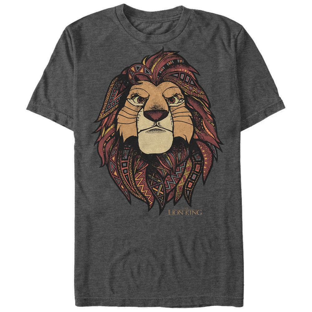 Disney Lion King Ornate Gray T-Shirt