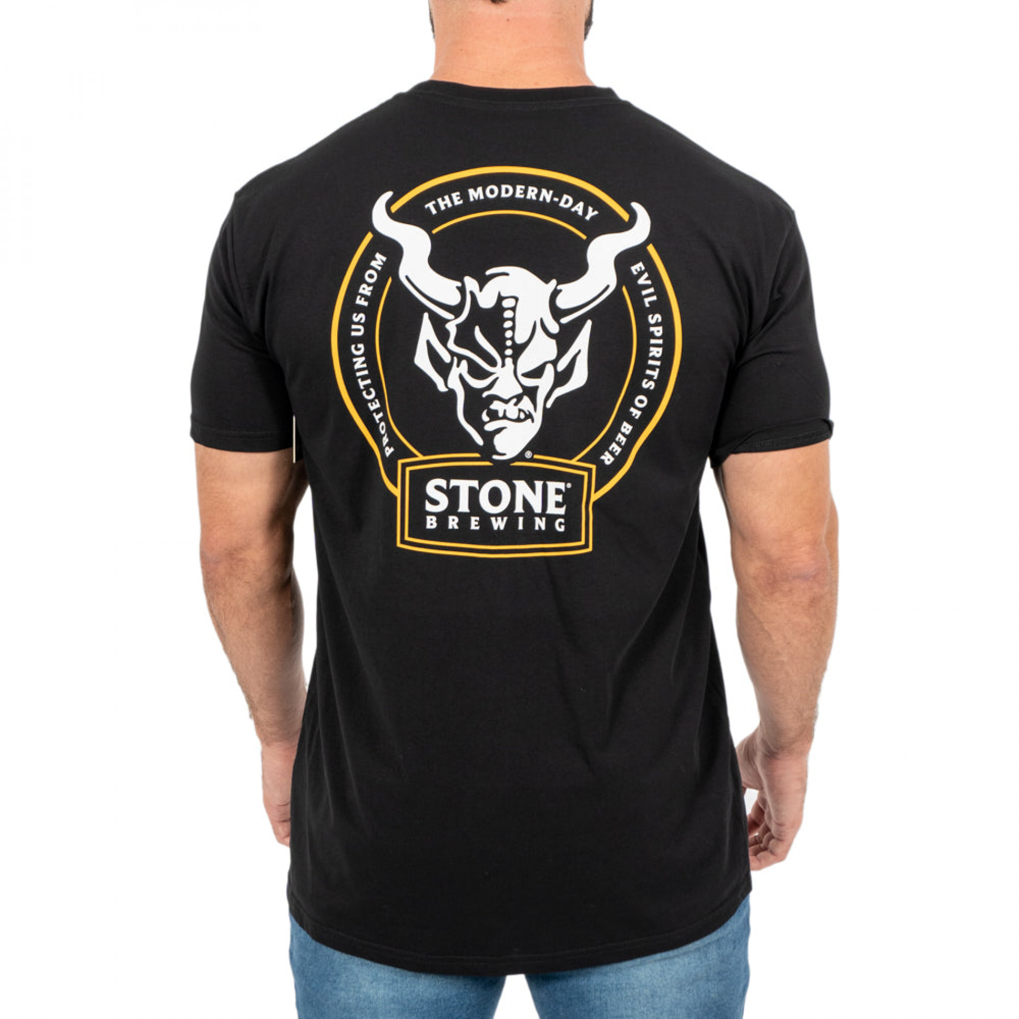 Stone Brewing Evil Spirits of Beer Logo T-Shirt