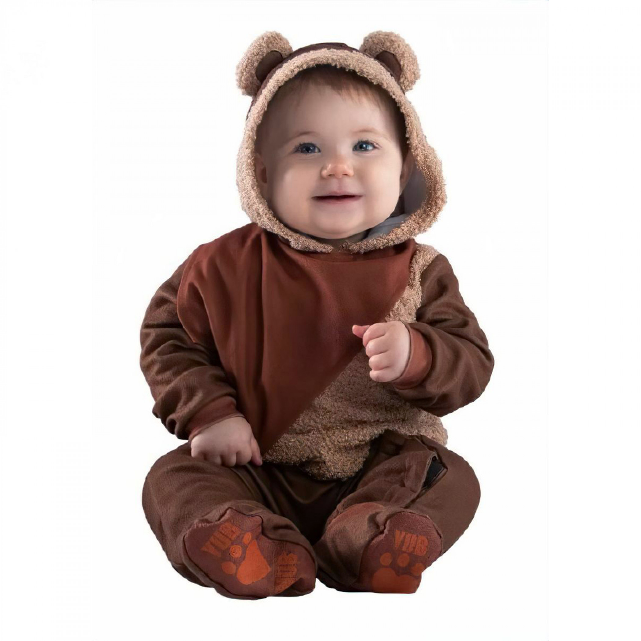 Star Wars Ewok Infant Costume with Non-Slip Booties