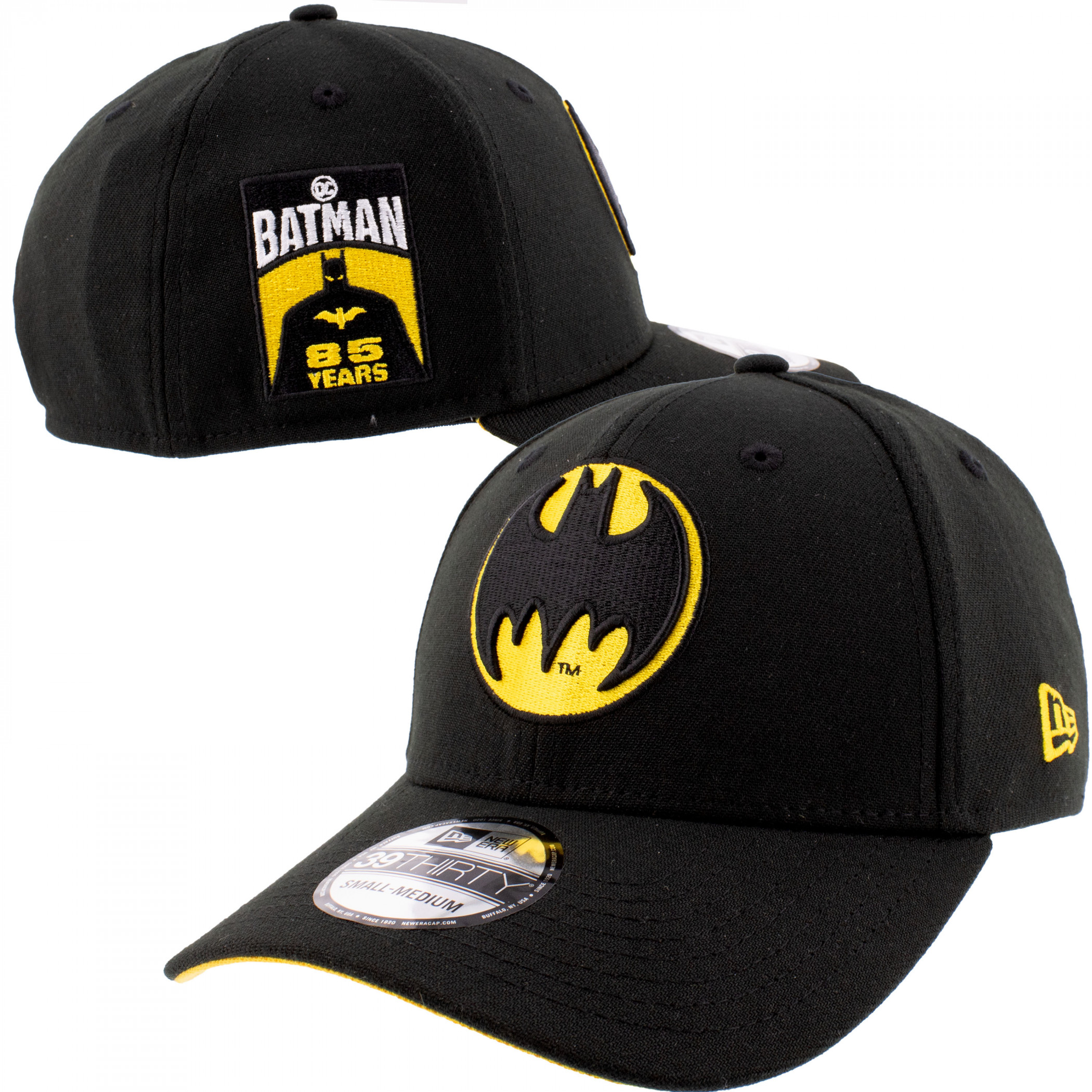 Batman 85th Anniversary New Era 39Thirty Fitted Hat