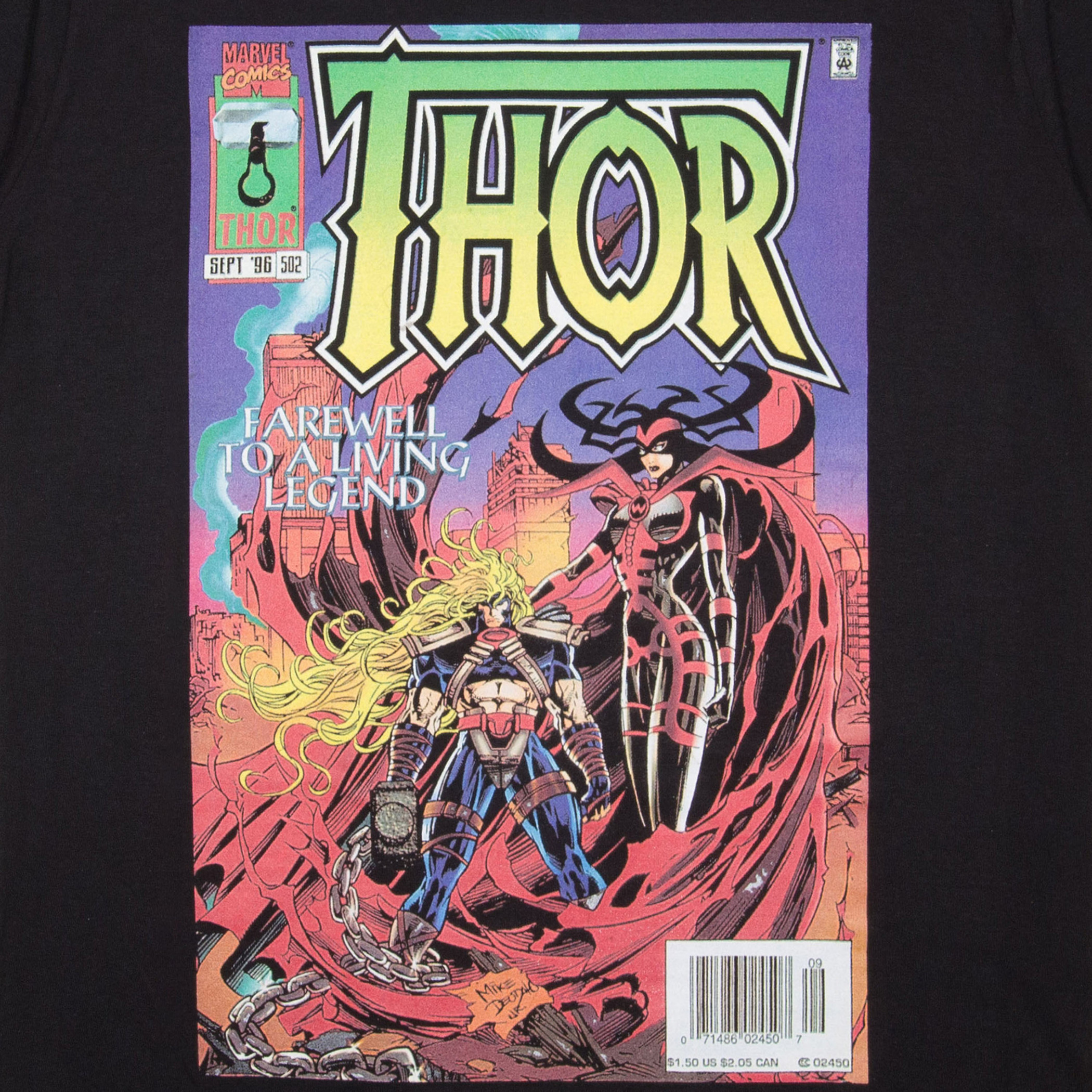 Thor Living Legend #502 Comic Cover T-Shirt