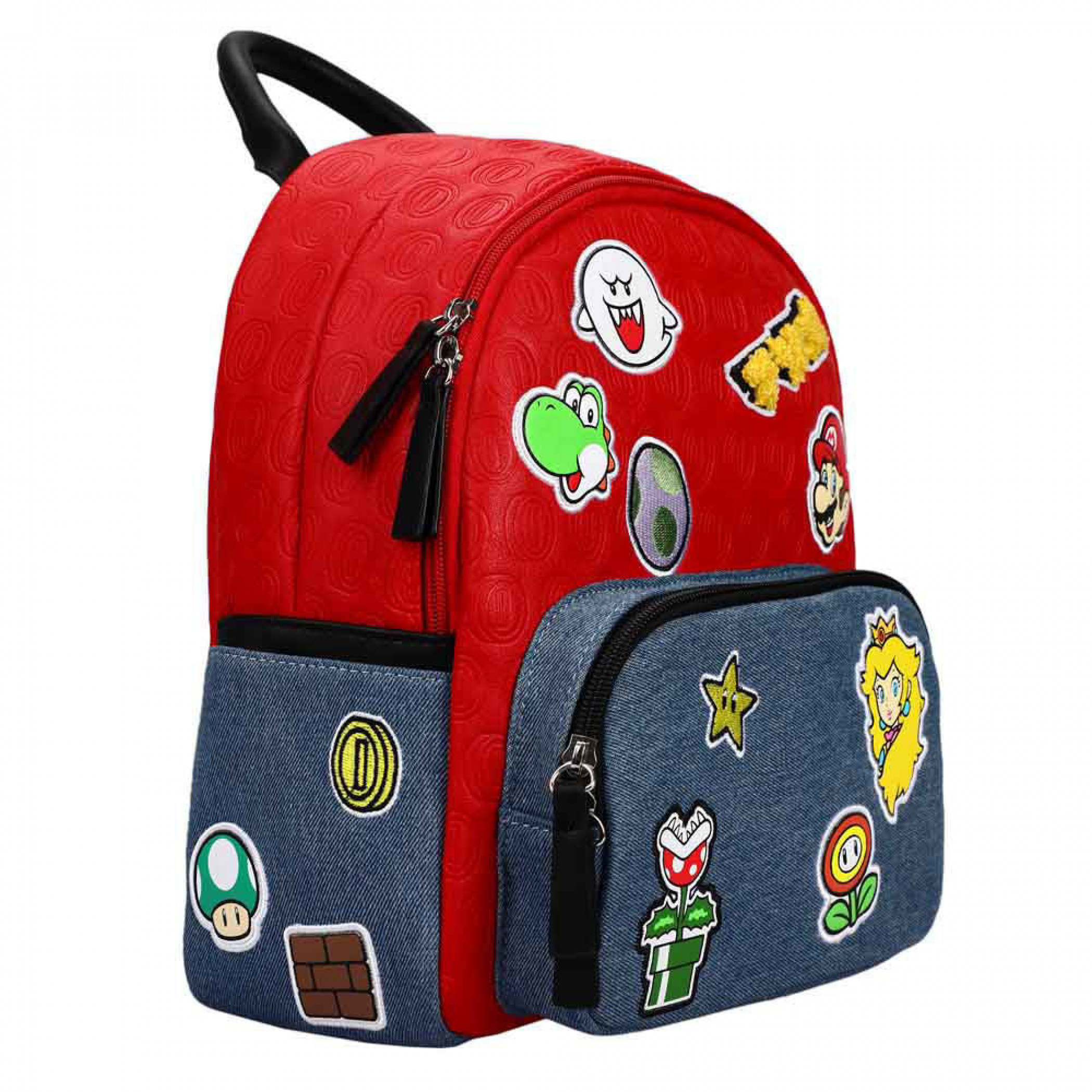 Super Mario Bros. Patch Collage 12" Backpack