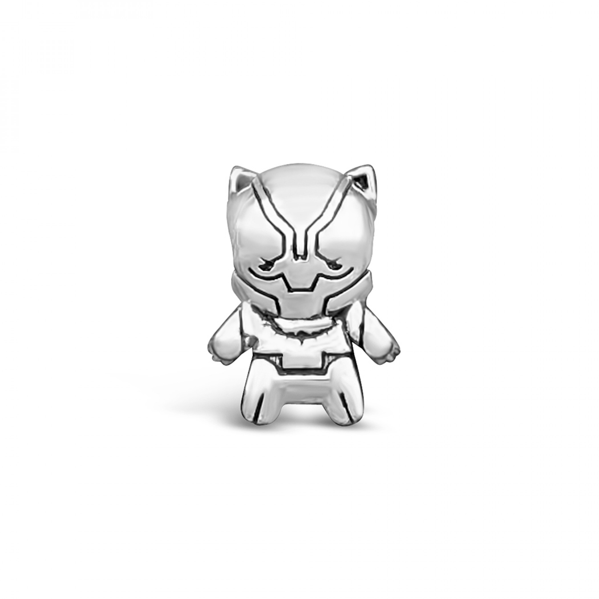 Marvel Avengers Chibi Black Panther Character Pendant Bead