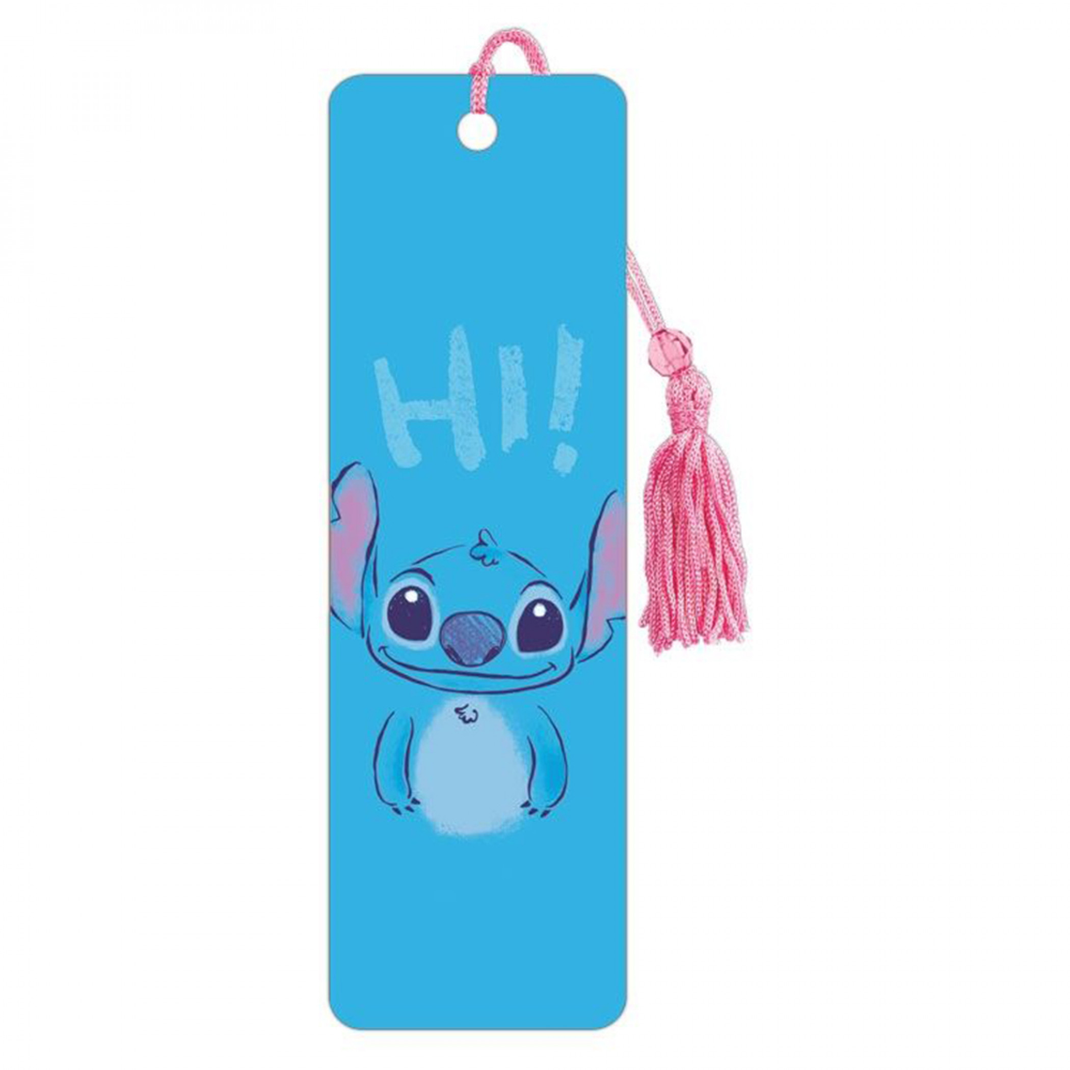 Disney Stitch "Hi" Character Concept Art Style Bookmark