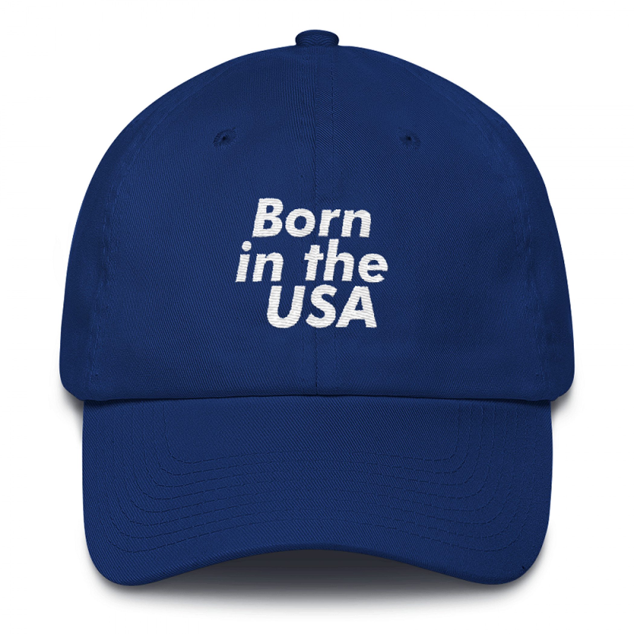 Born in the USA Blue Dad Hat