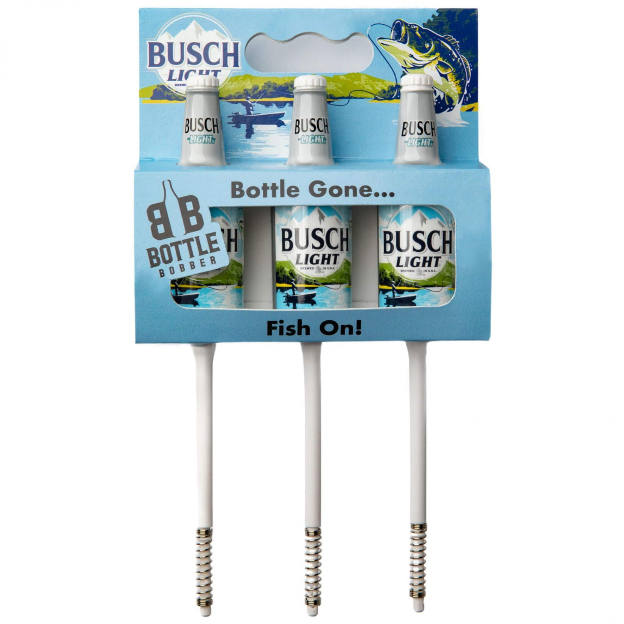 Busch Light Bobbers for Fishing 3-Pack