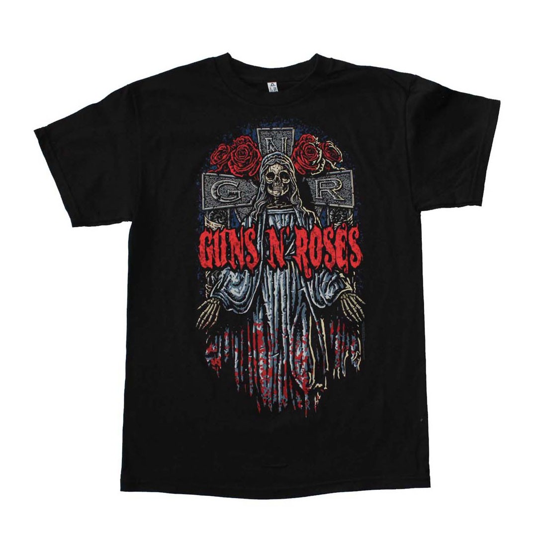 Guns n Roses Skeleton Cross T-Shirt