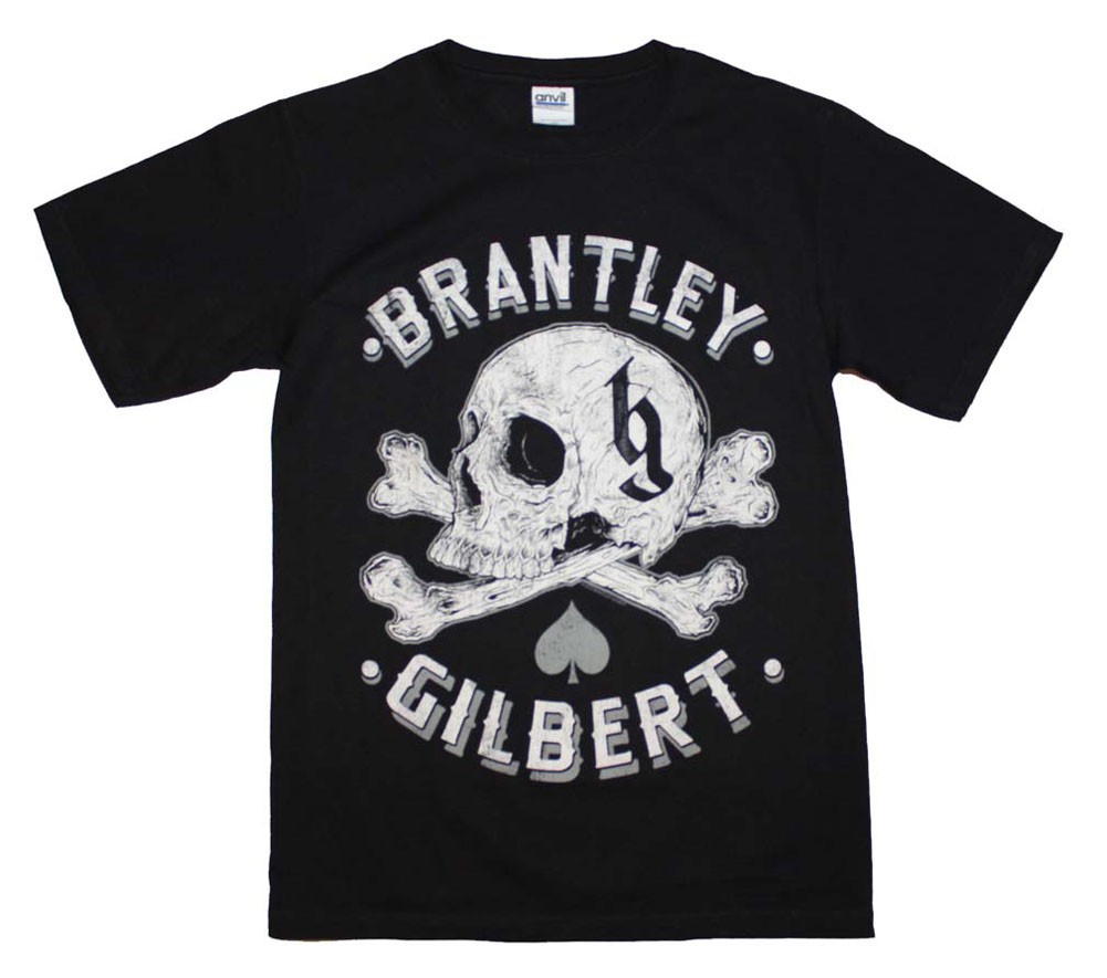 Brantley Gilbert Skull T-Shirt