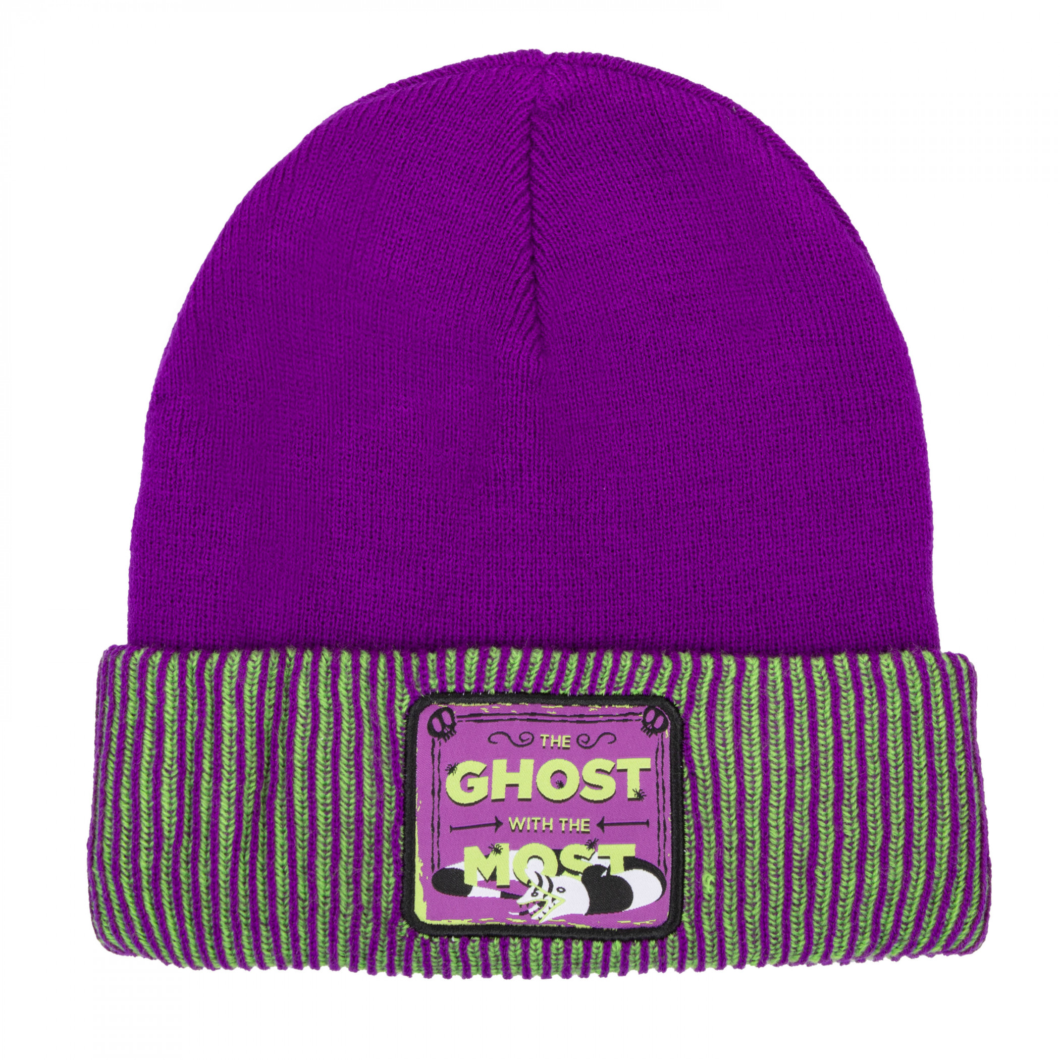 Beetlejuice Extended Knit Cuffed Beanies 2-Pack