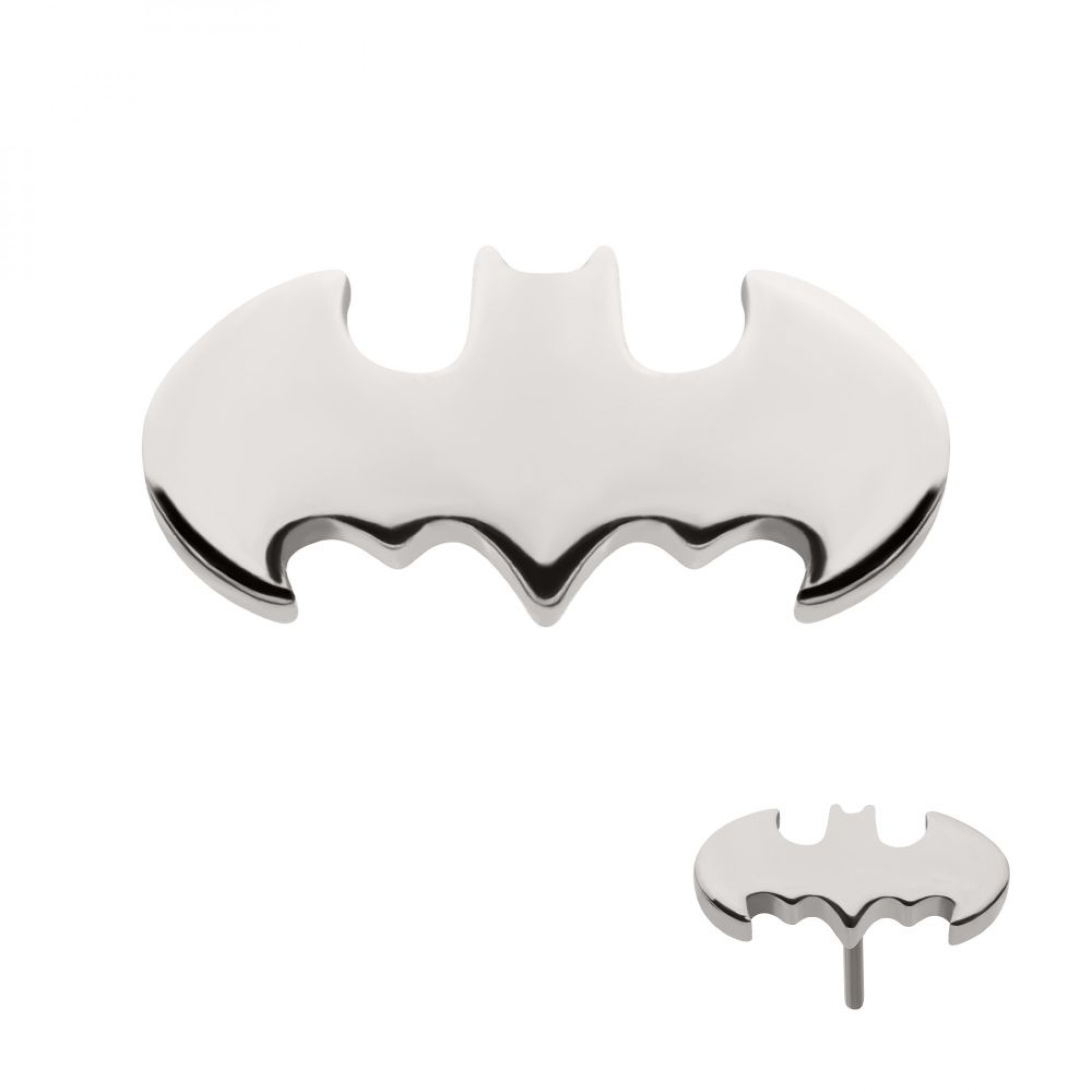 Batman Classic Logo Threadless Earrings