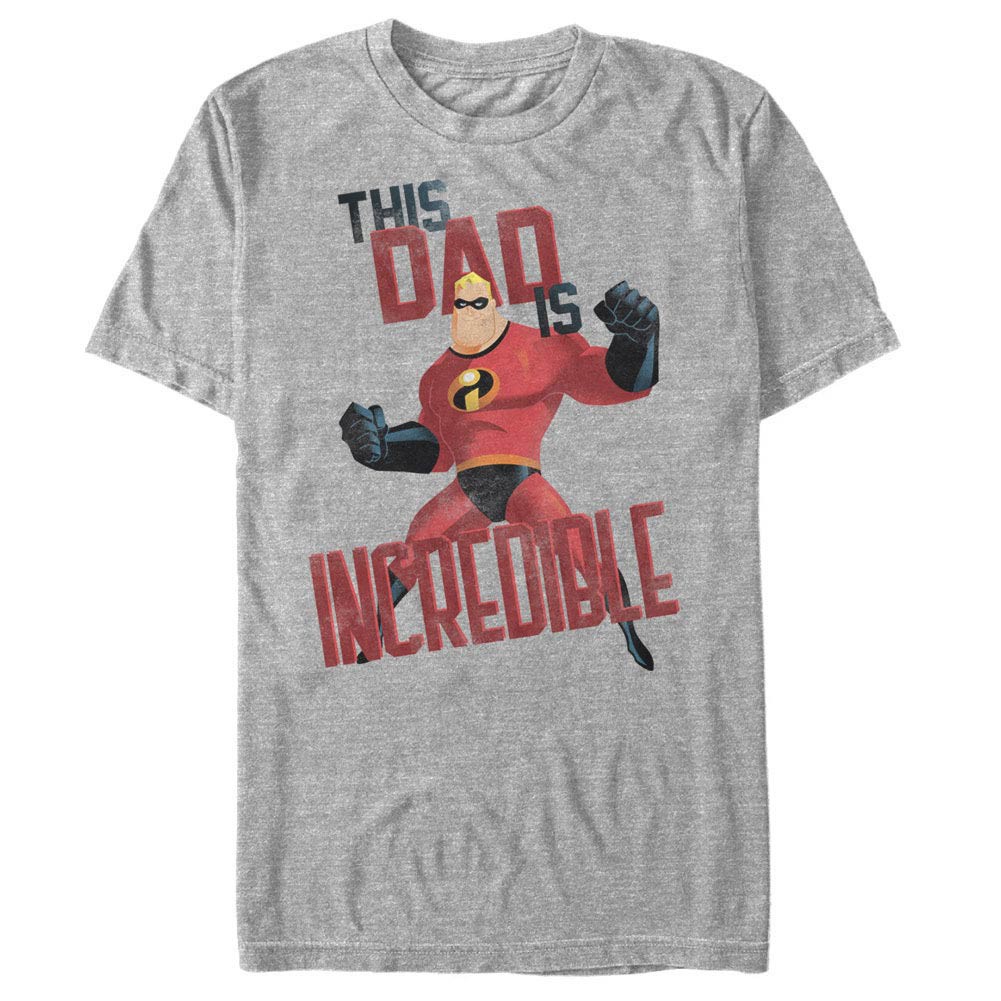Disney Pixar The Incredibles This Dad Gray T-Shirt