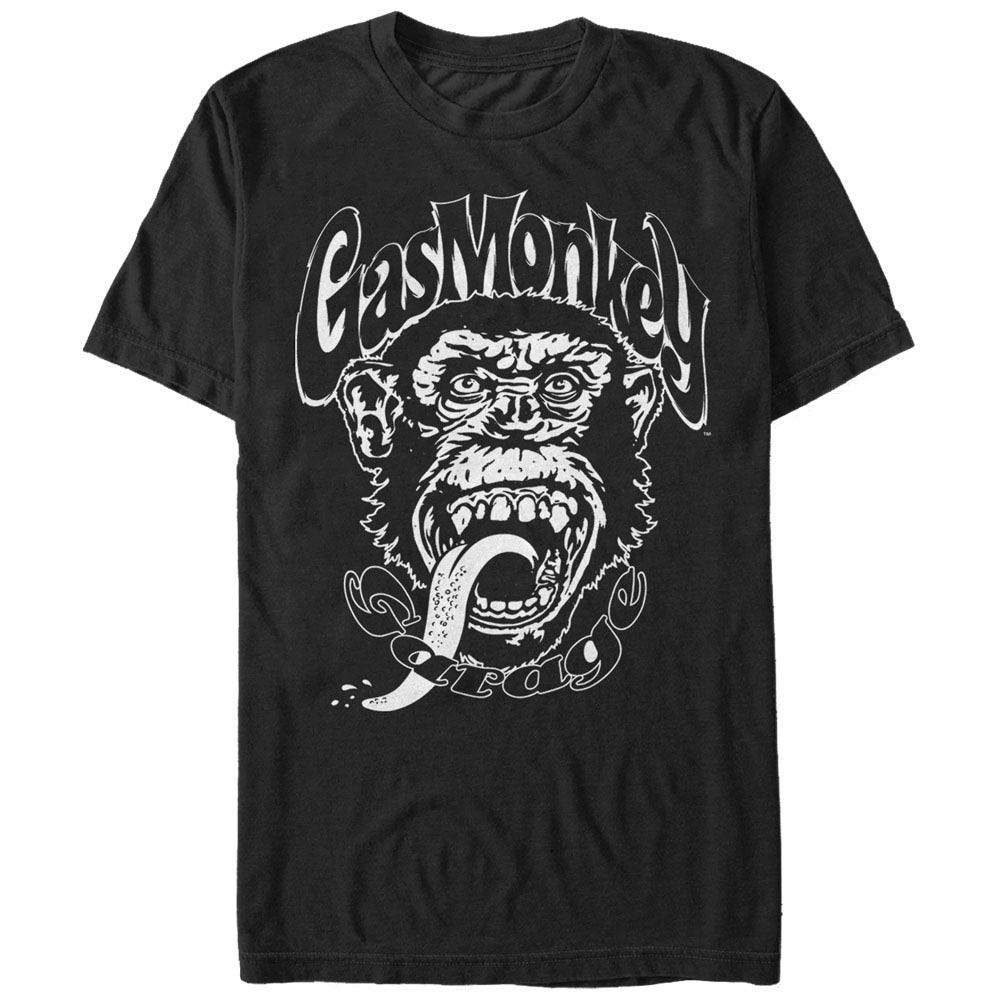 Gas Monkey Garage Monkee Black T-Shirt