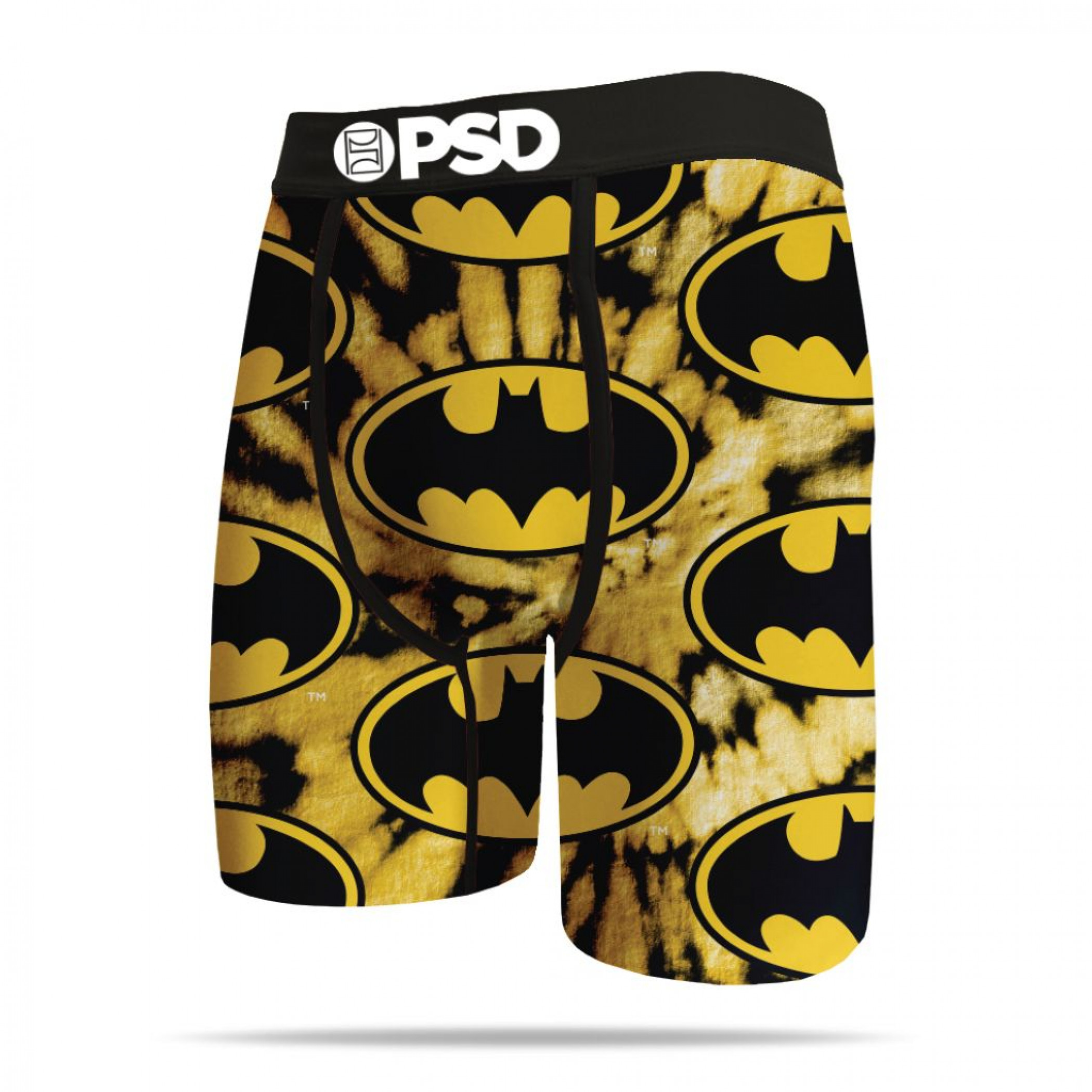 DC Comics Batman Symbols Tye Dye Men's PSD Boxer Briefs