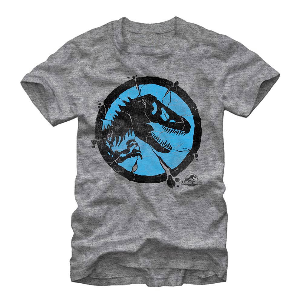 Jurassic World Crackpot Gray T-Shirt