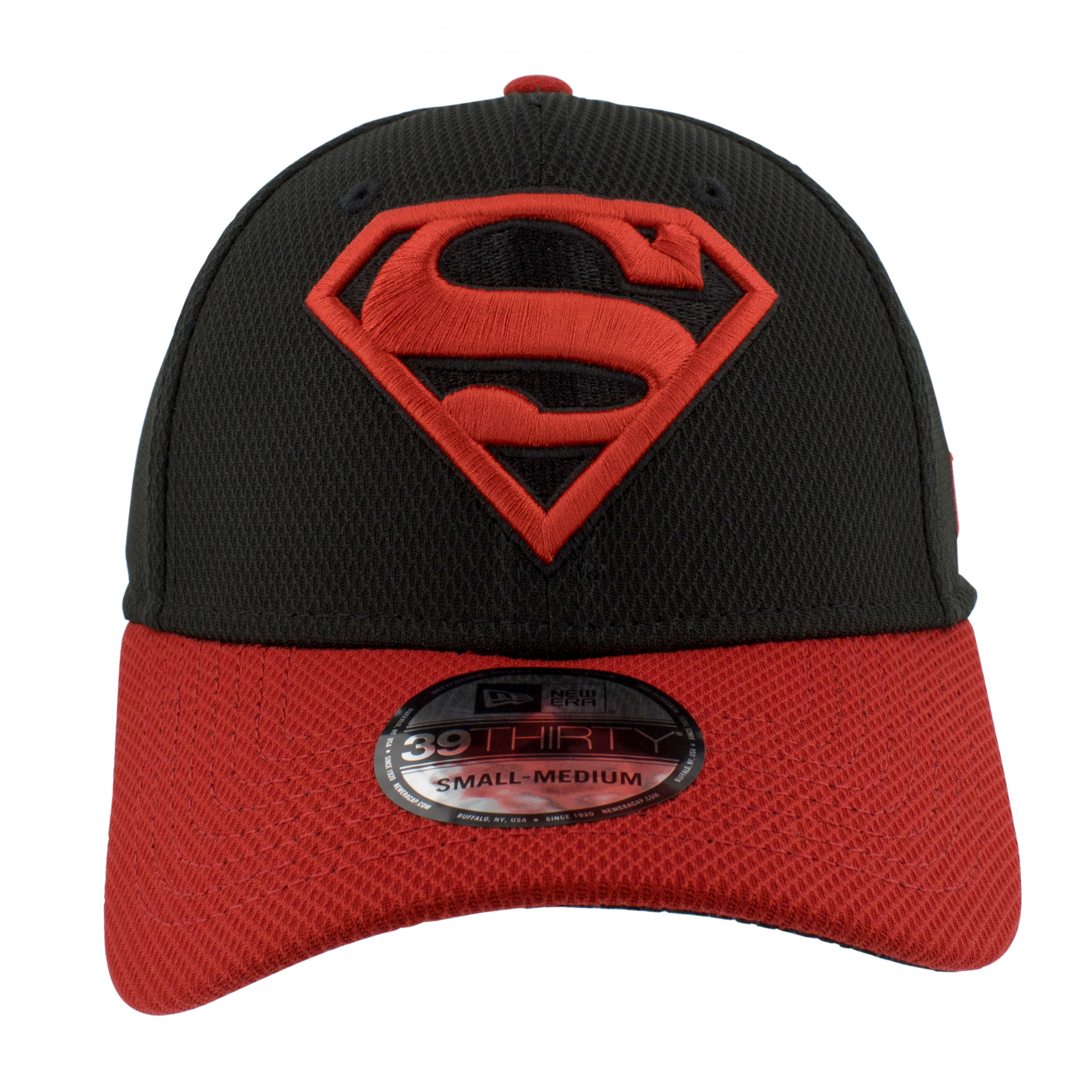 Superboy Symbol Red & Black 39Thirty Fitted Hat