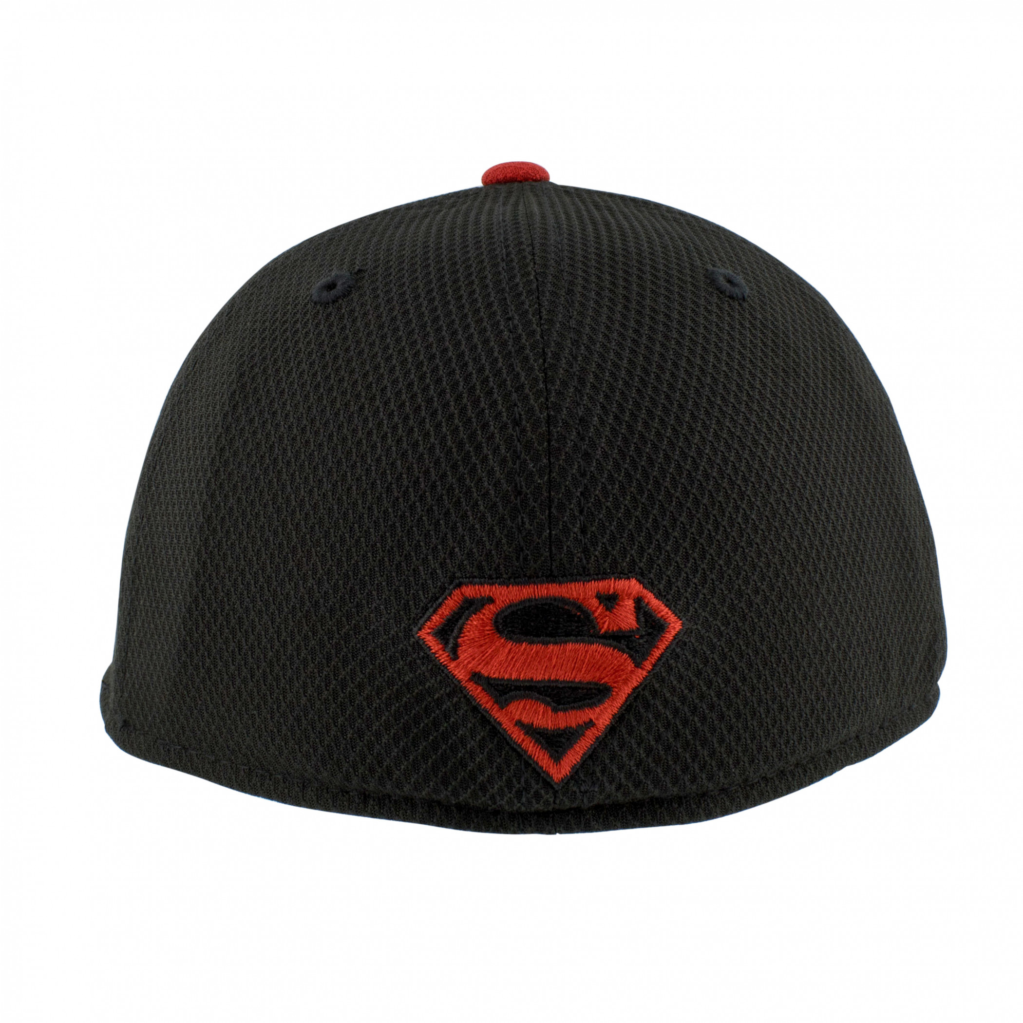 Superboy Symbol Red & Black 39Thirty Fitted Hat