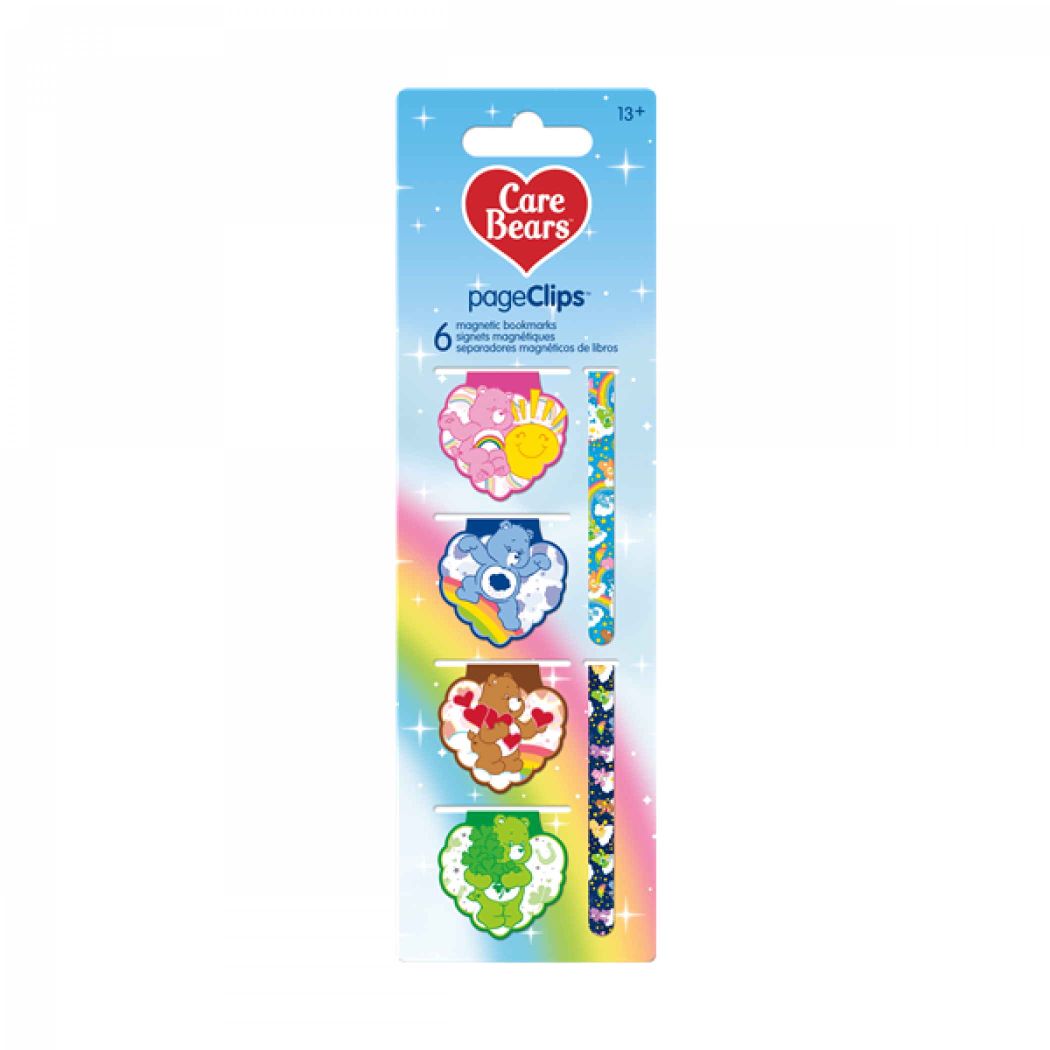 Care Bears Magnetic Page Clips 6-Pack