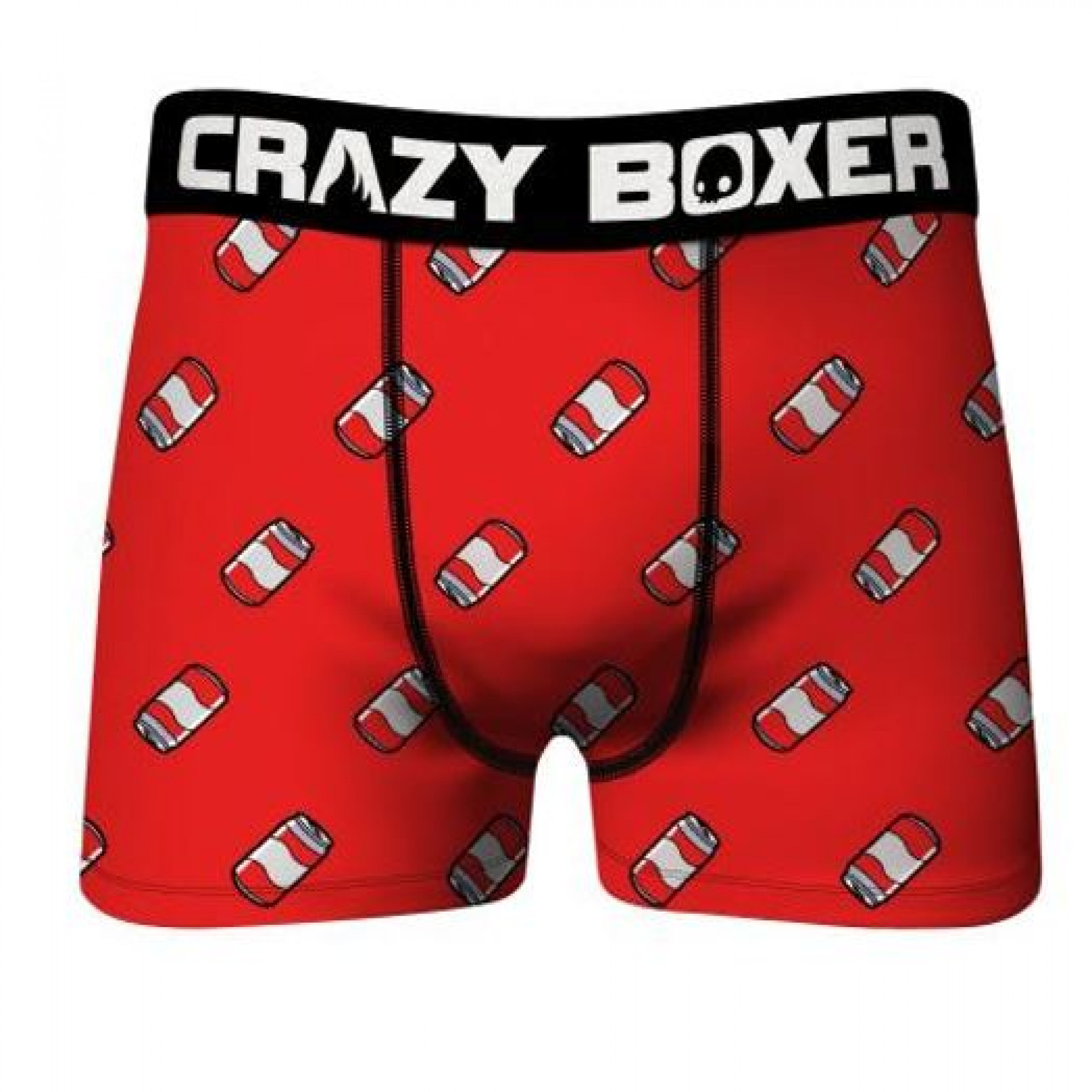 Crazy Boxers Pringles Logo All Over Boxer Briefs-Large (36-38